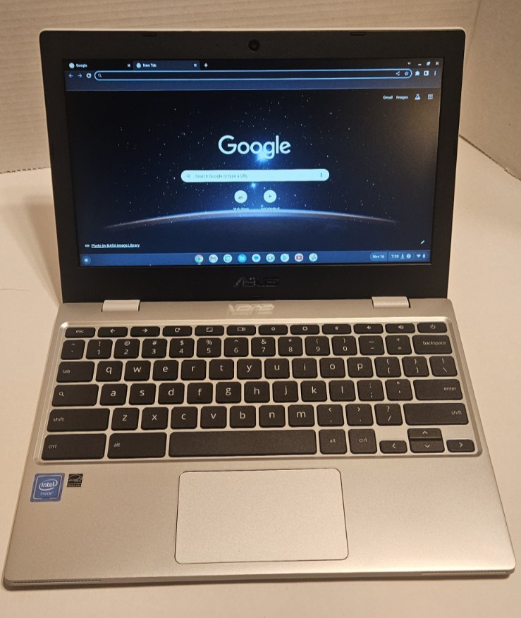 ASUS Chromebook CX1 11.6″ Display Intel N3350 32GB eMMC 4GB RAM CX1100CNA-AS42