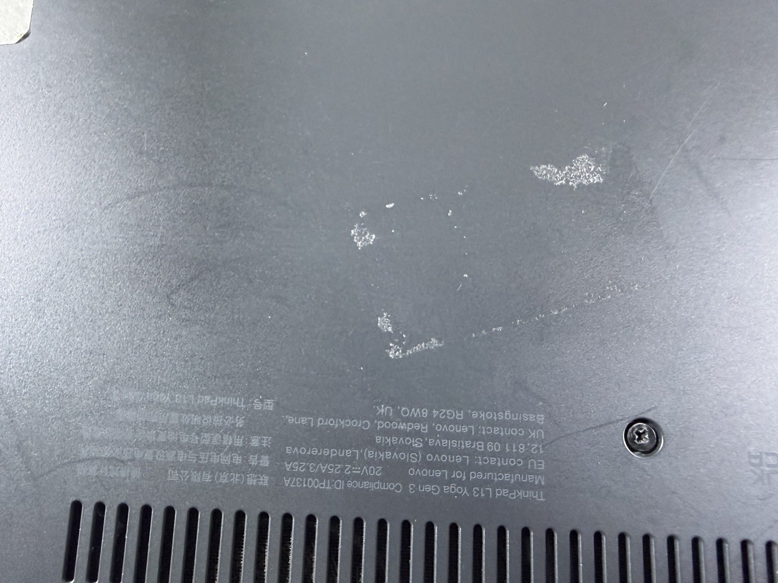 Lenovo ThinkPad L13 Yoga Gen 3 – i5-1245U 16Gb – NO SSD NO OS NO BATTERY READ”