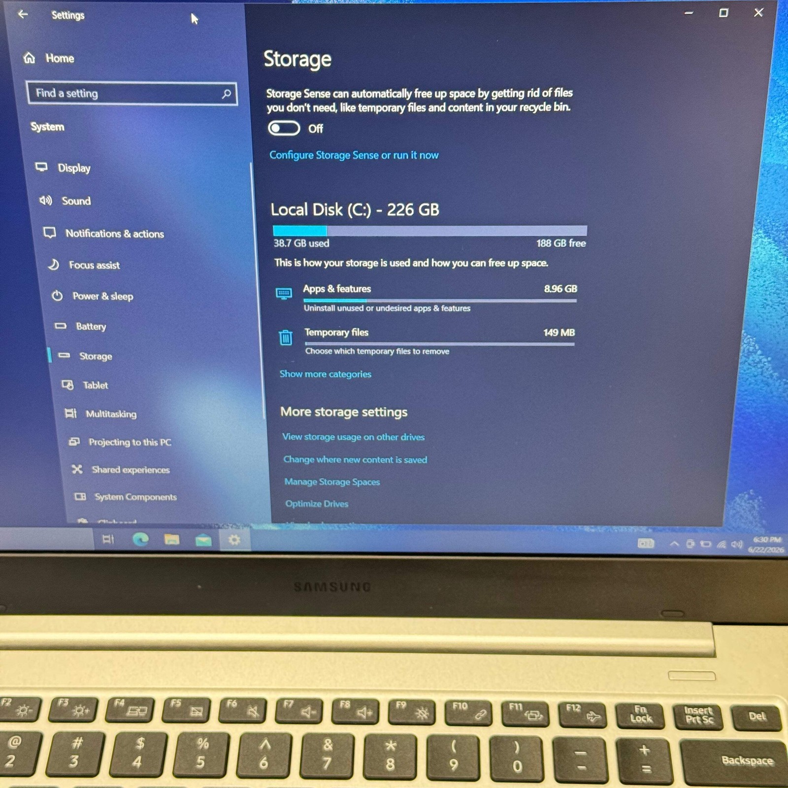 Samsung Galaxy Book Go 5G 14-inch Laptop 8GB 256GB SSD Silver