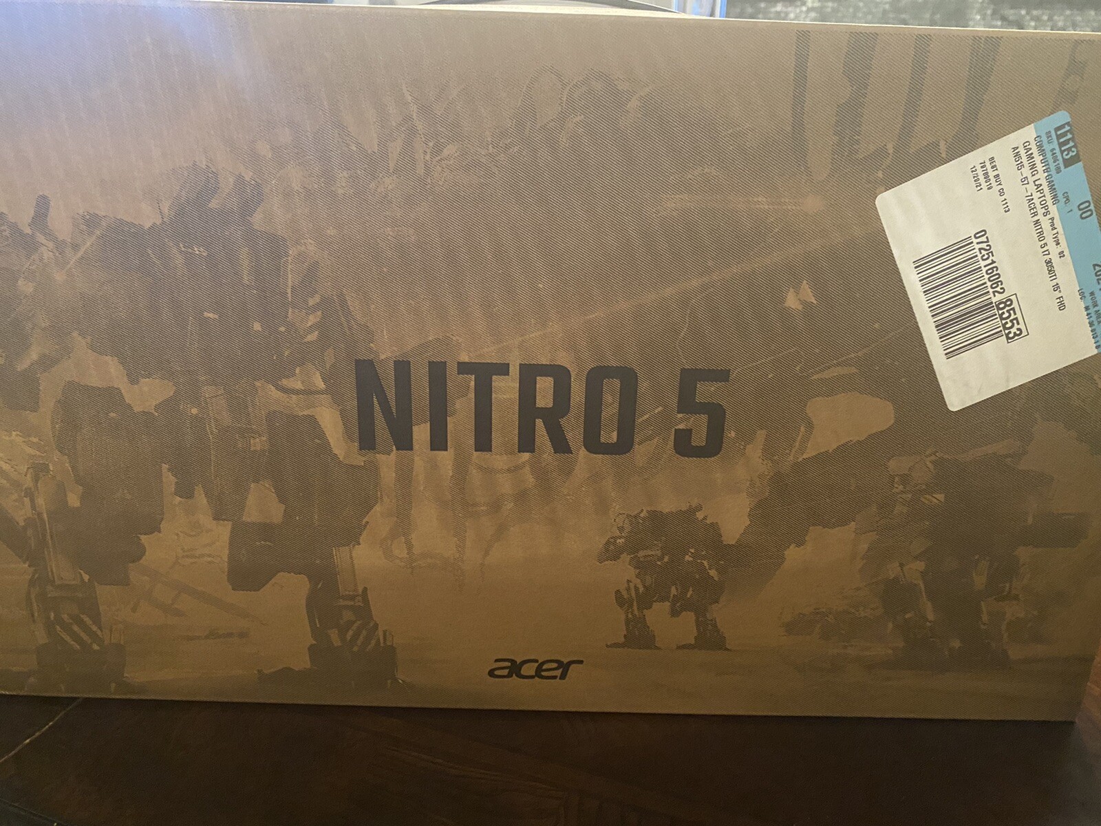 Acer Nitro 5 15.6″ (512GB SSD, Intel Core i7 11th Gen., 4.60 GHz, 16GB)…