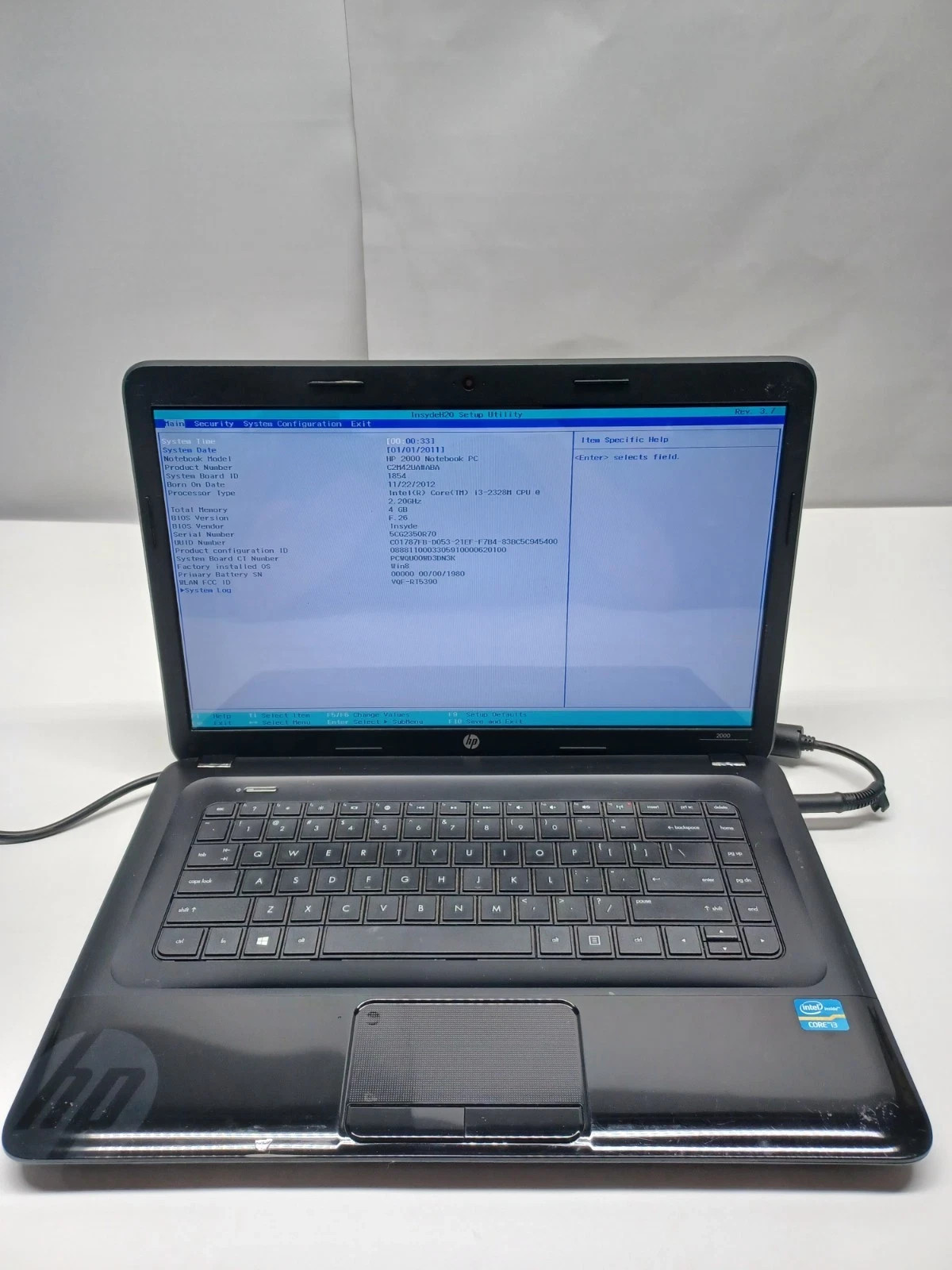 LOT OF 4 | Mixed HP Notebook Laptops