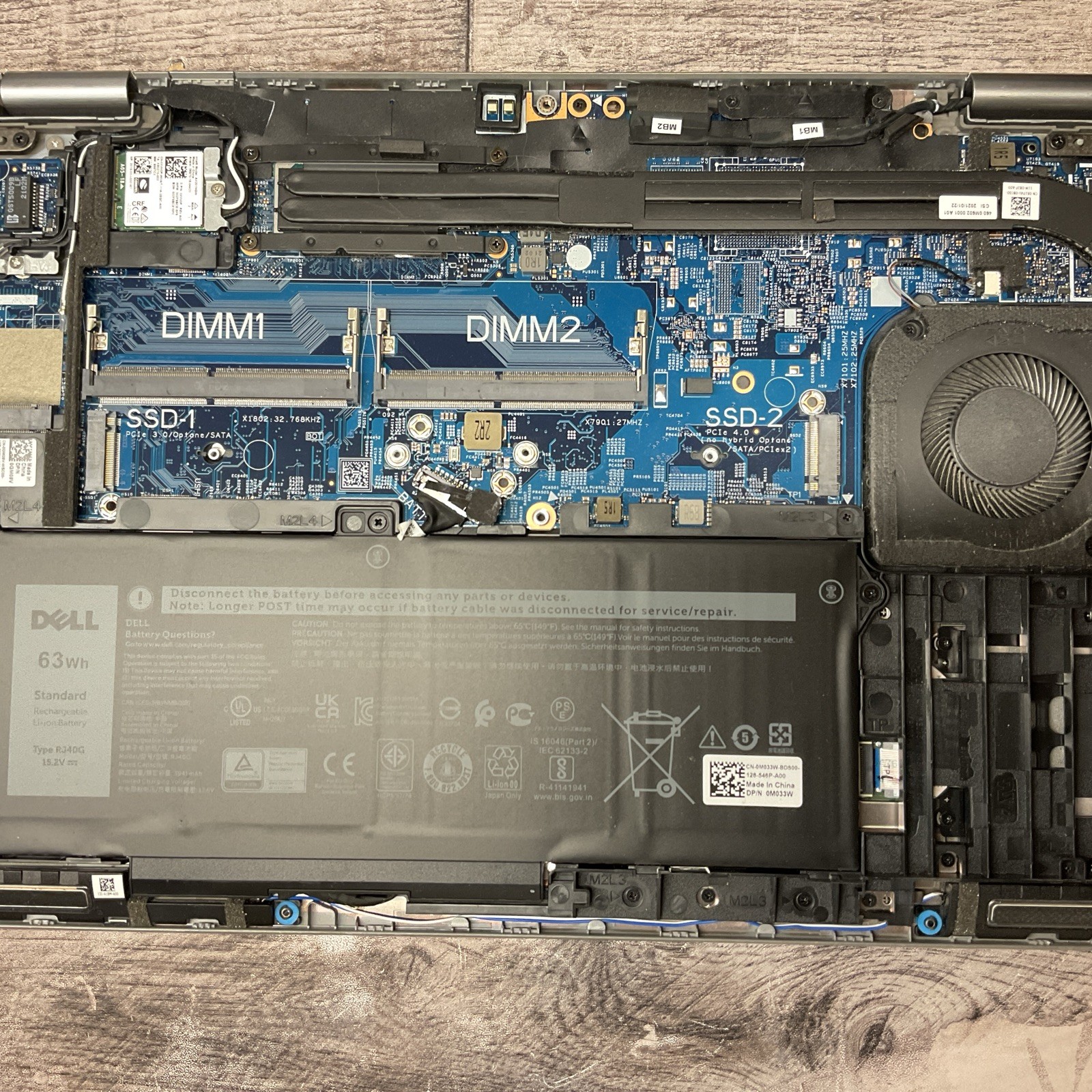 Dell Latitude 5520 / i7 11th Gen / No Power / No RAM / No SSD / C20