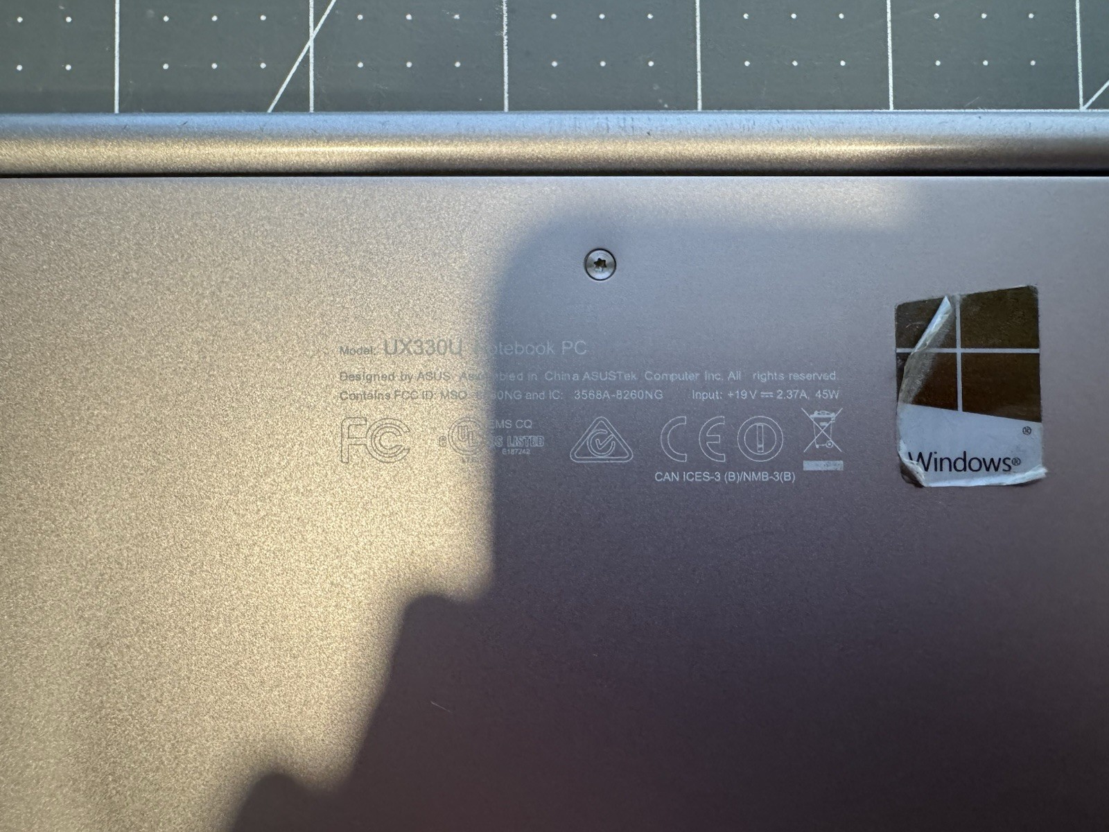 ASUS UX330UAK ZenBook – Intel i5‑7200U 8GB RAM 256GB SSD Windows 10