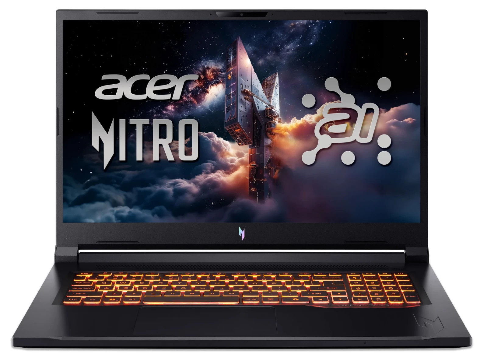 Acer Nitro V17 AI Ryzen AI 7-350 Notebook RAM 16GB SSD 1TB DOS RTX™ 4050