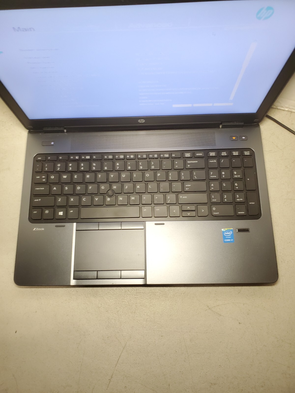 HP ZBook 15 G2 15.6″ Laptop Core i7-4710MQ 2.5GHz 8GB RAM No HDD/SSD/OS! #69