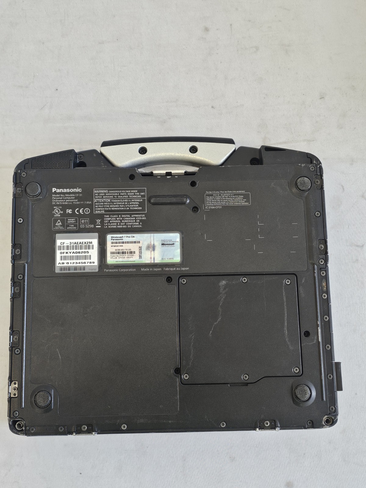 Panasonic Toughbook CF-81 Laptop – Intel i5-M520 – 2GB RAM 160GB HDD Win 10 READ