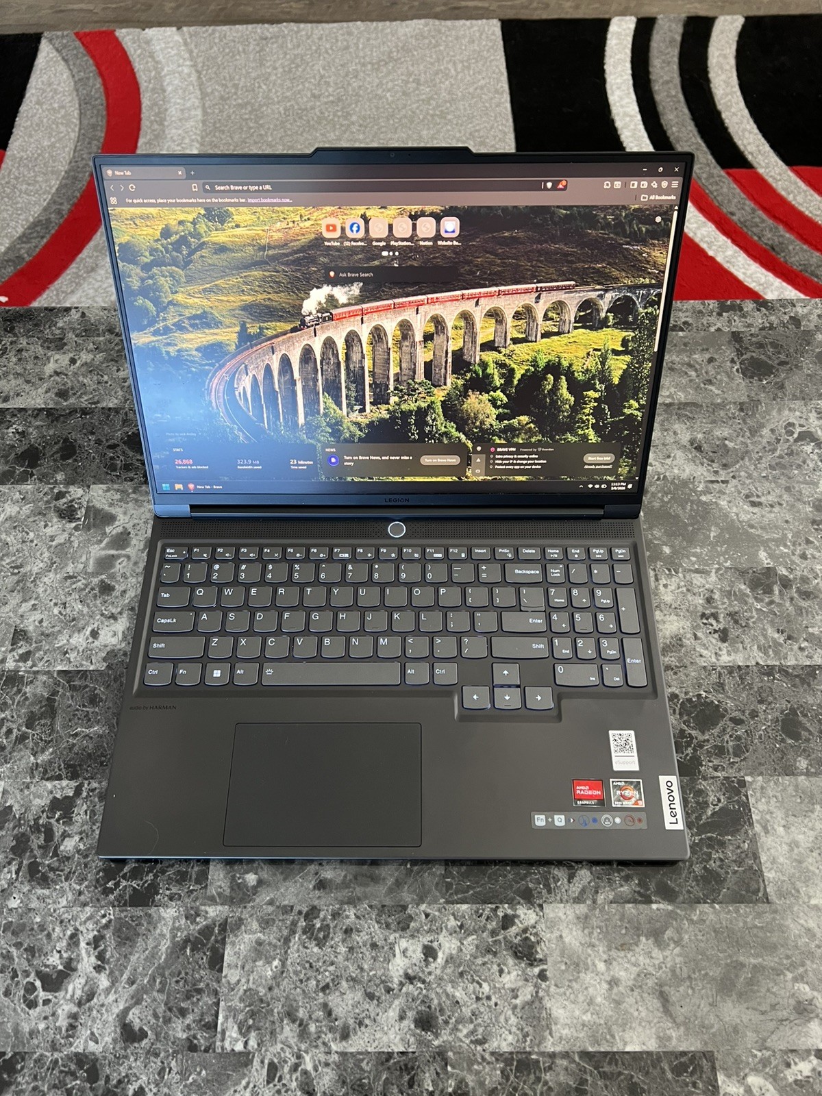 Lenovo Legion Slim 7 Gen 7 AMD Advantage Gaming Laptop – 16GB DDR5 RAM 1tb SSD