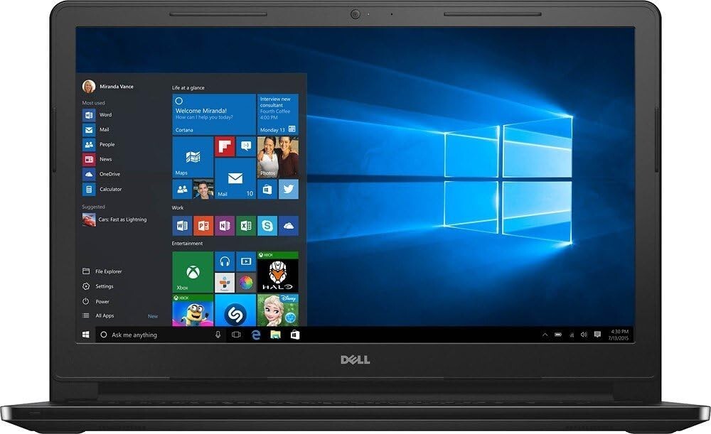 Dell 3000 Series 3558 Inspiron 15.6″ Laptop i5-5200U, 8GB RAM, 1TB HDD, Win 10-Z