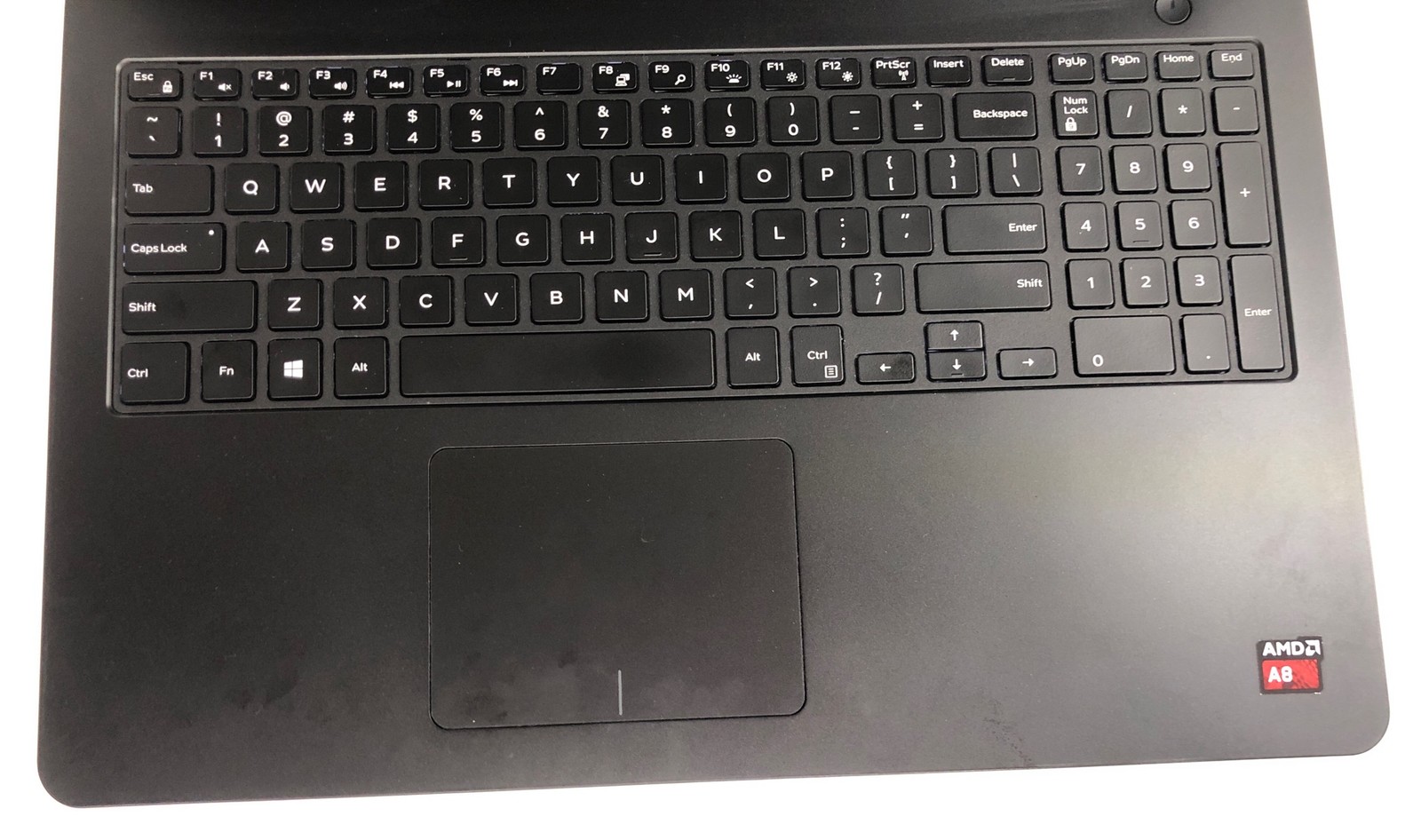 Dell Inspiron 15, AMD A8-7100 Radeon R5 @1.80GHz, 4GB RAM, 500GB HDD, Windows 10