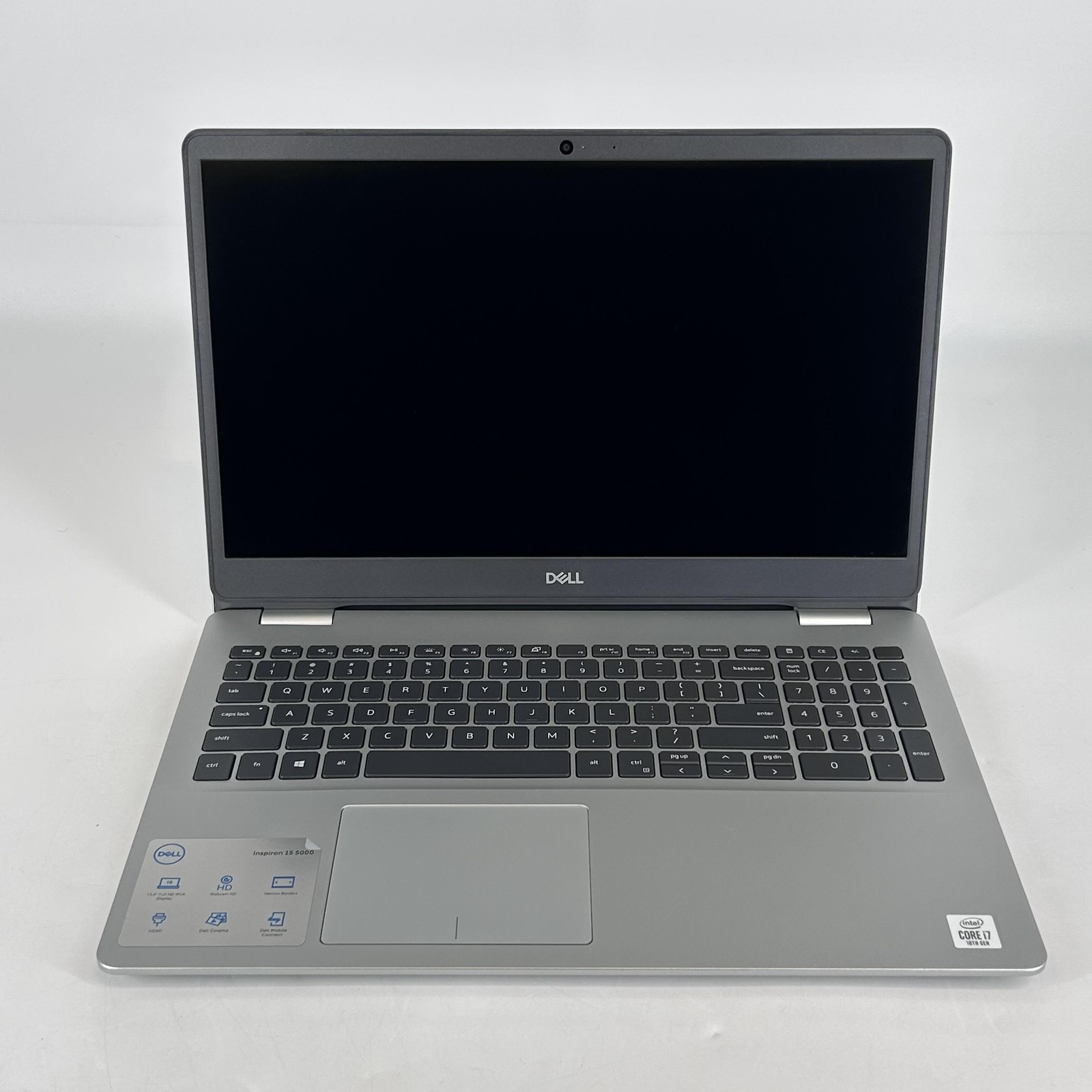 Dell Inspiron 5593 15.6 Silver FHD i7-1065G7 1.30GHz 16GB 512GB SSD Very Good