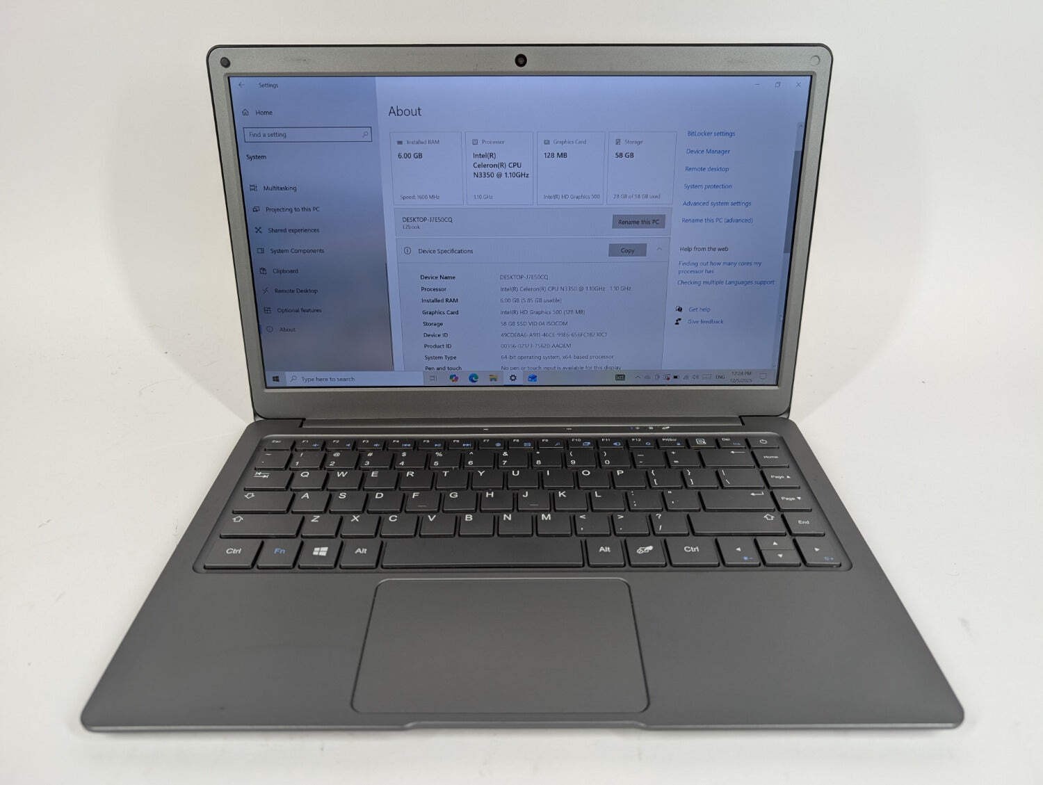 Jumper EZbook X3 13.3″ N3350 1.1GHz 6GB RAM 64GB EMMC