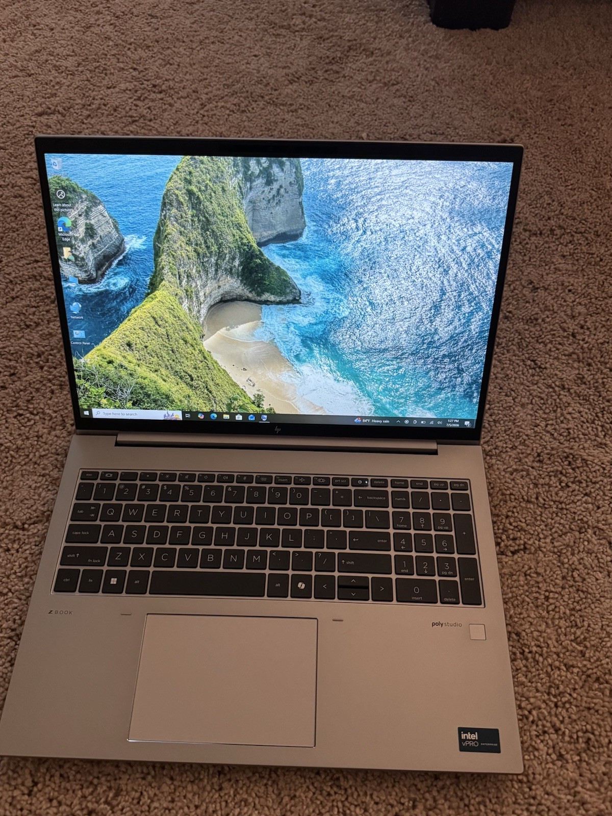 HP ZBook Firefly 16 G11 FHD+ 1.4 GHz Ultra 7 165H 16GB 256GB SSD Backlight-great
