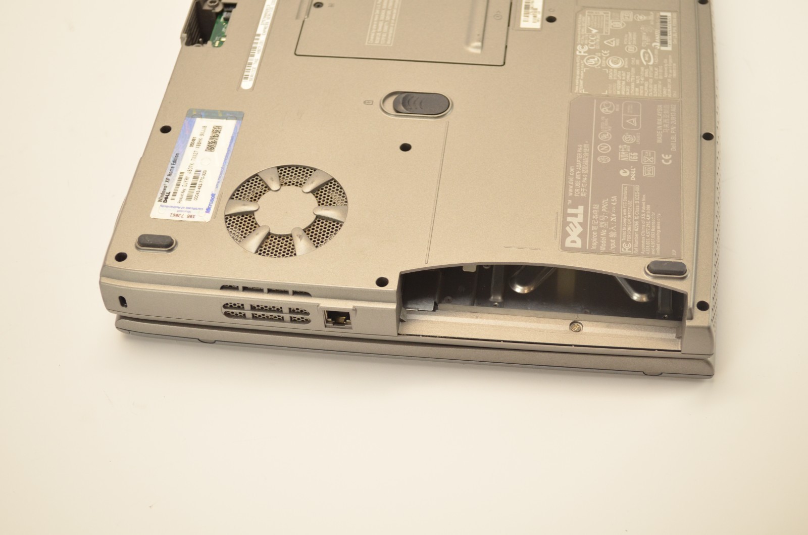 Dell Inspiron 1100 Laptop Does NOT power on No Battery/HDD/Charger For Parts