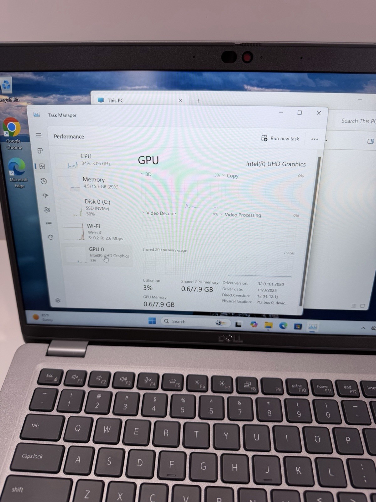 Dell Latitude 5421 Laptop – 2.5 GHz i7-11850H 16GB 512GB SSD Windows 11