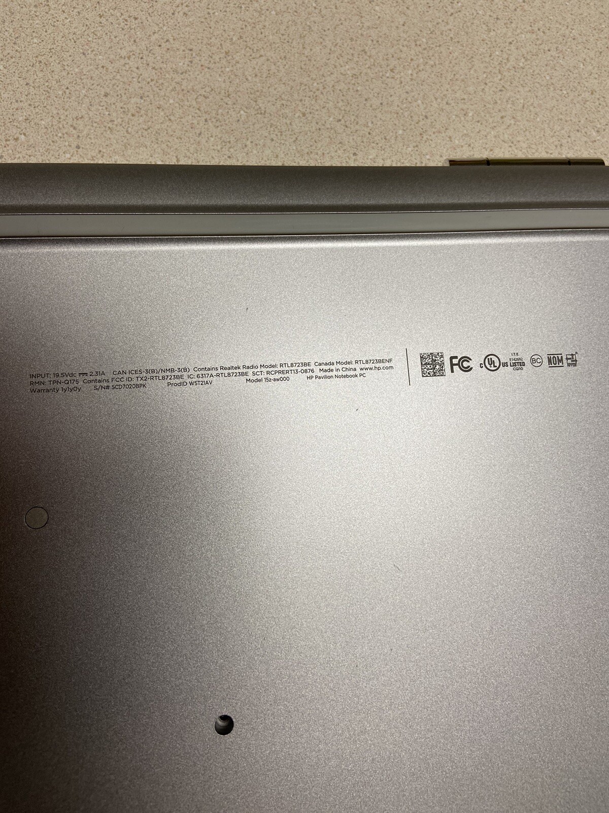 HP LAPTOP, Factory Reset, Model-15Z-aw000.