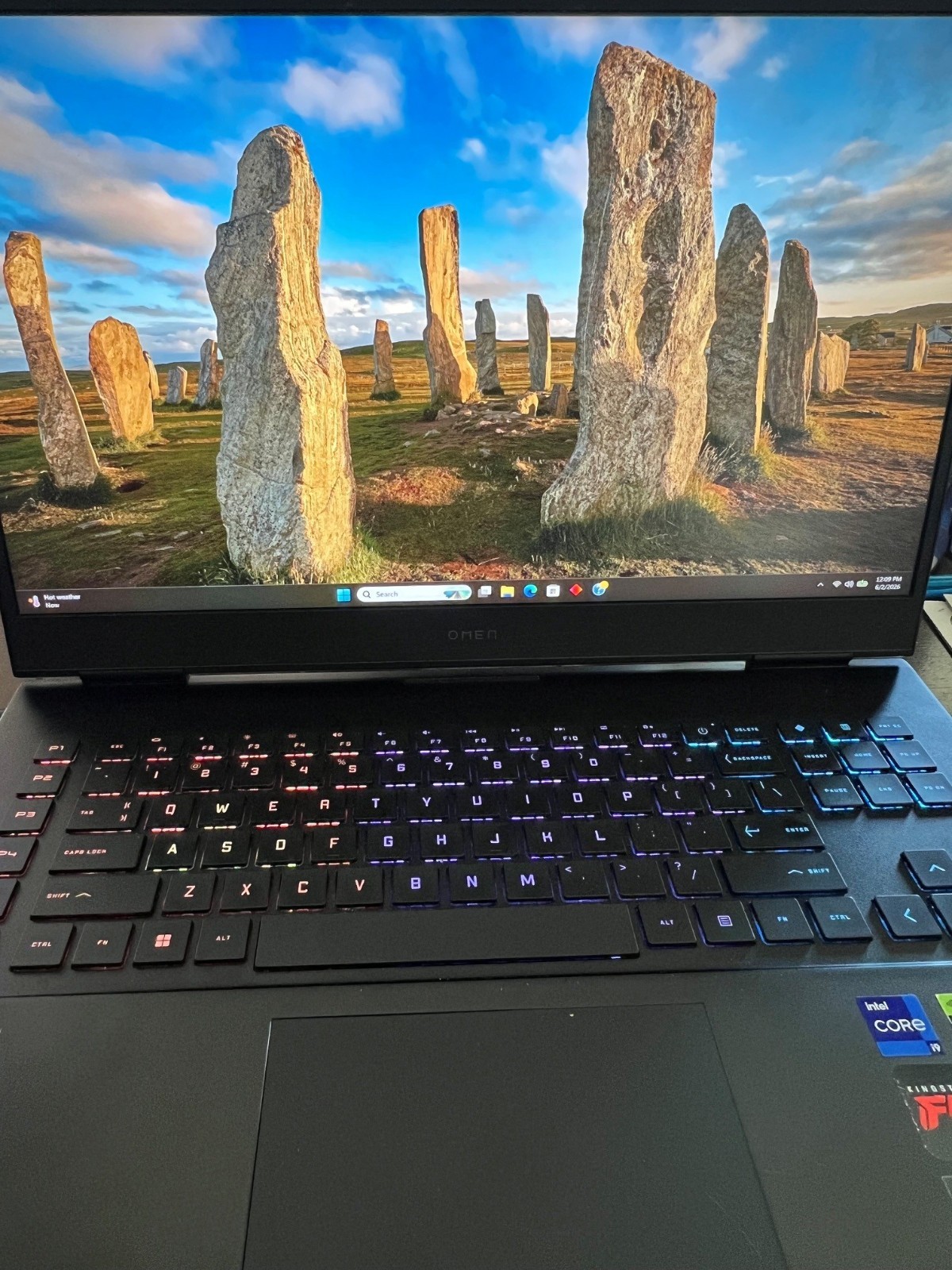 HP OMEN 17 QHD 240Hz Gaming Laptop i9-13900HX RTX 4090 16GB DDR5 1TB NVMe Win11