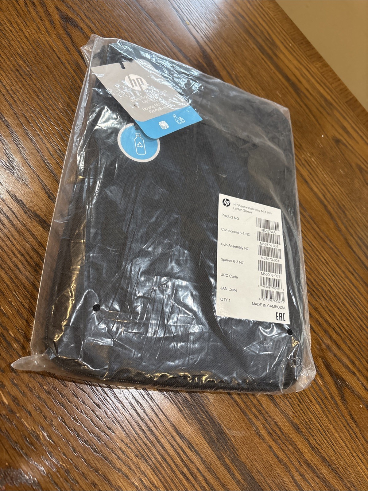 HP Renew Business 14.1 Inch Laptop Sleeve. NEW
