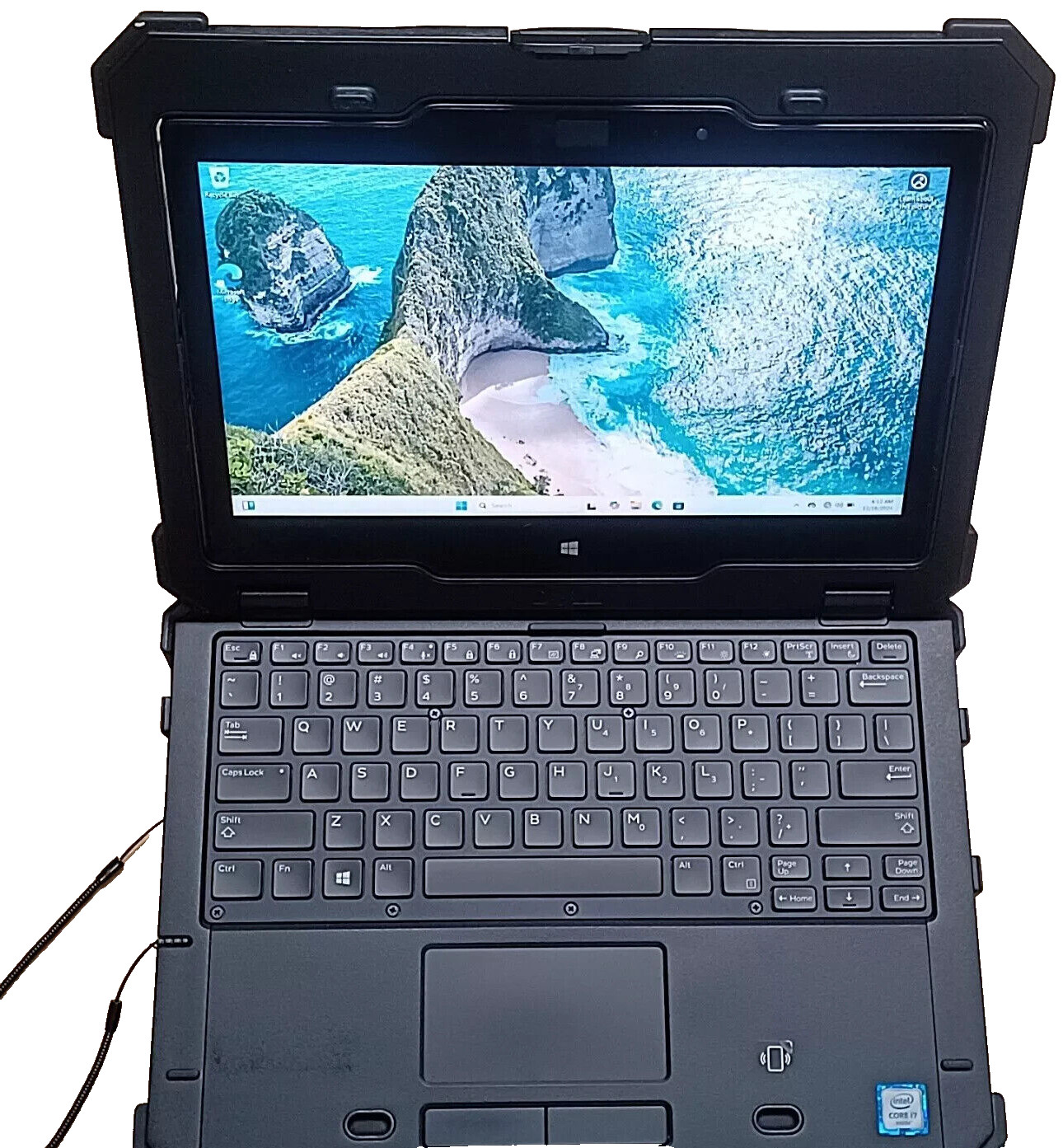 DELL Latitude Extreme 7214 i5 2.4Ghz 6th Gen Touch 12″ laptop w/256GB,8GB,Backli