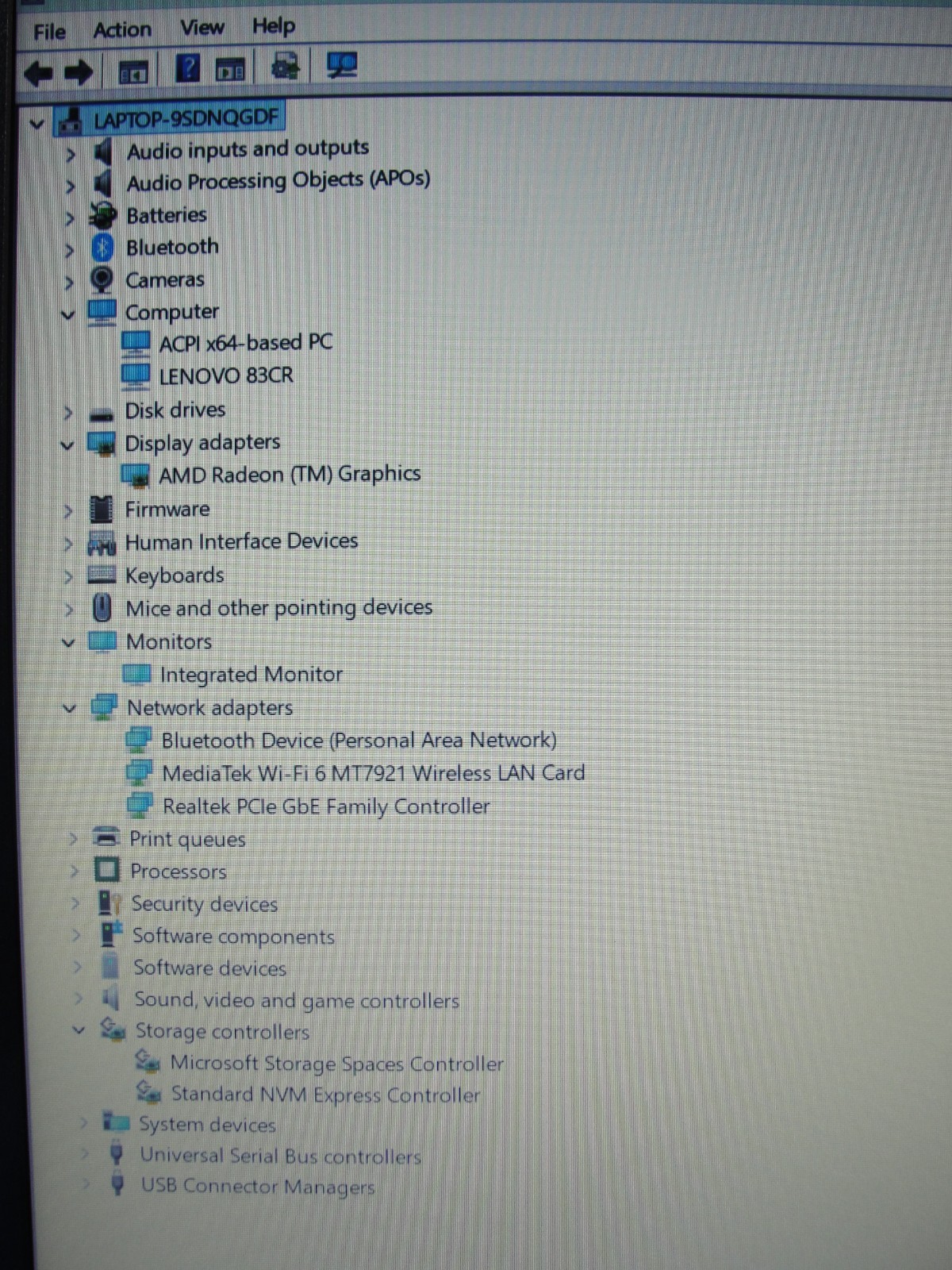 Lenovo V15 G4 ABP 15.6″FHD AMD Ryzen 5 7430U 2.3GHz 8GB RAM 256GB SSD + PA