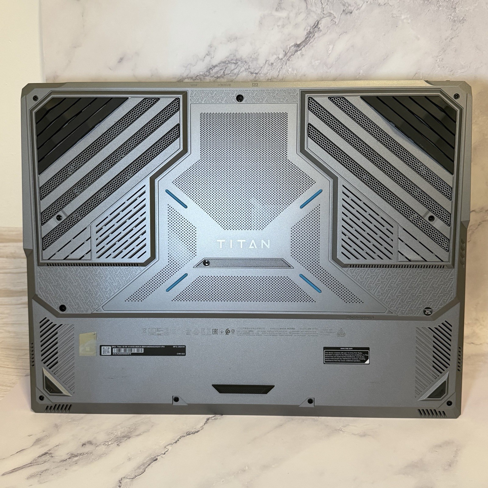 MSI Titan 18 HX Mini LED Gaming Laptop i9-14900HX, RTX 4090, 64GB RAM 2TB SSD