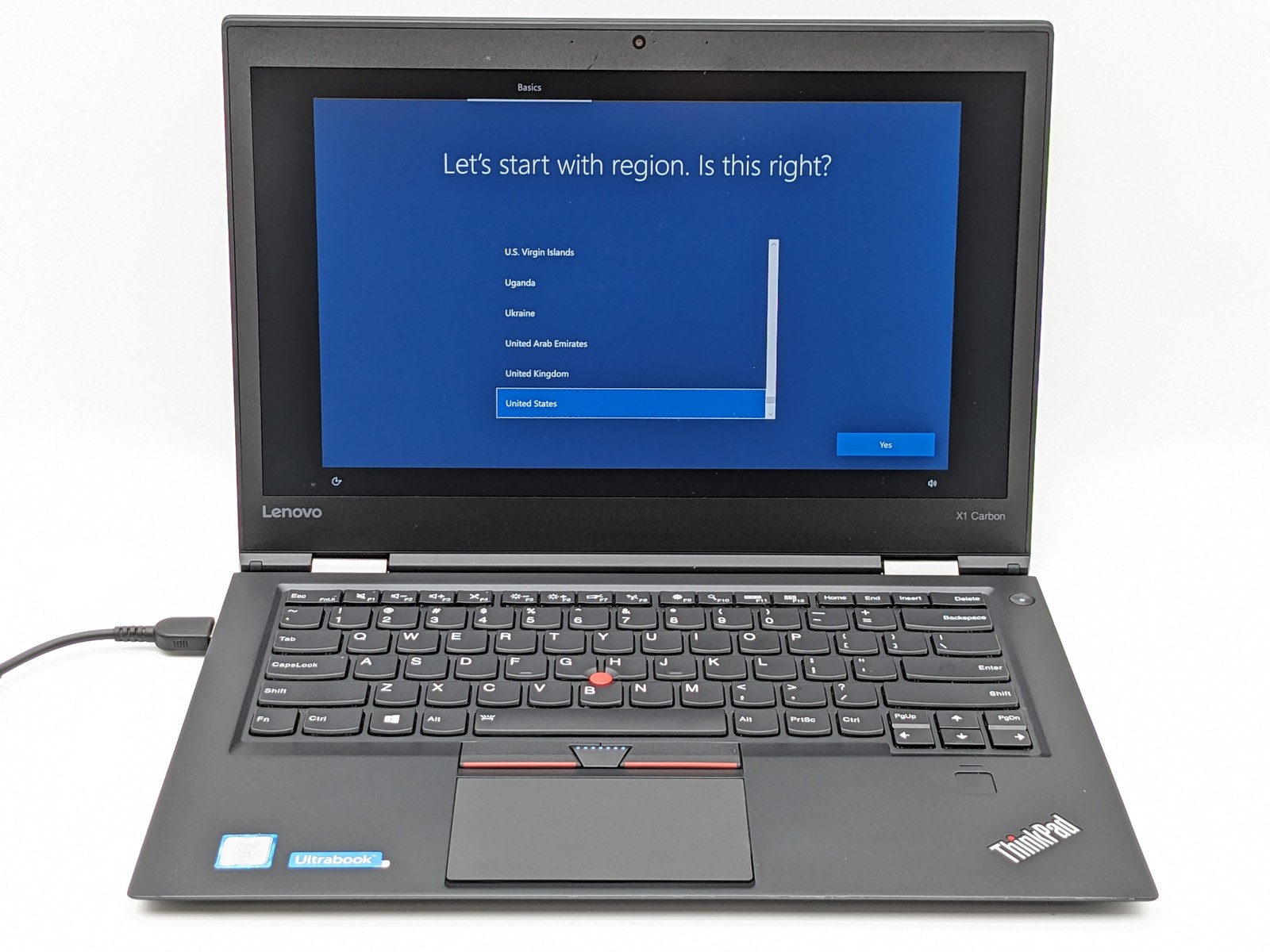 Lenovo ThinkPad X1 Carbon 4th Gen 14″ QHD I7-6600U 512GB 8GB W10P Backlit *READ*