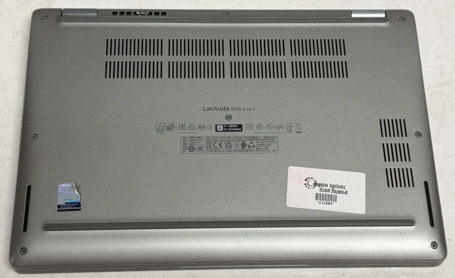 Dell Latitude 5310 2in1 13.3″ (i5-10310u – 8GB RAM – 256GB SSD – Win11Home)