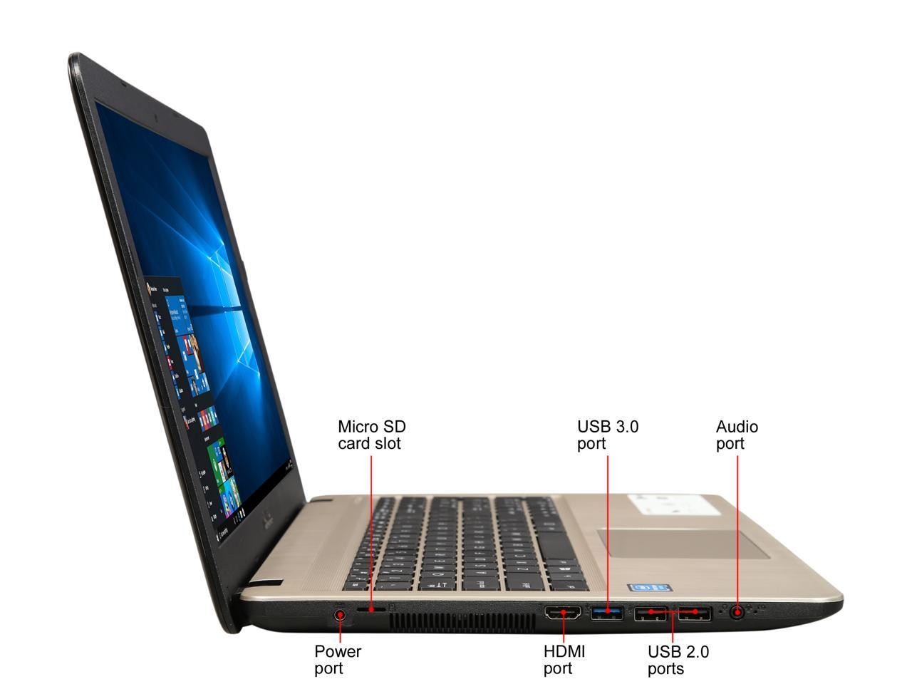 Asus X540M–QP2S 15.6″ HD Laptop Pentium Silver N5000 8GB 256GB W10 D GRADE