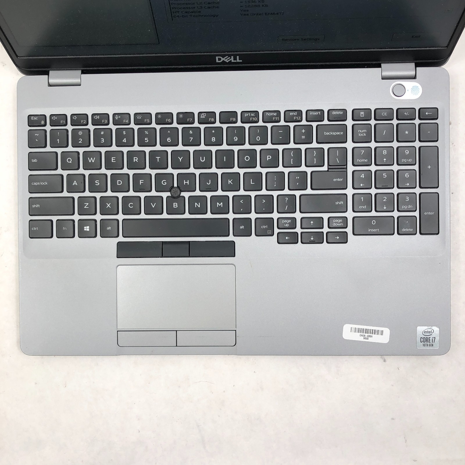 Dell Precision 3551 15.6 FHD i7-10750H 2.60GHz 16GB 512GB SSD Quadro P620 *READ*