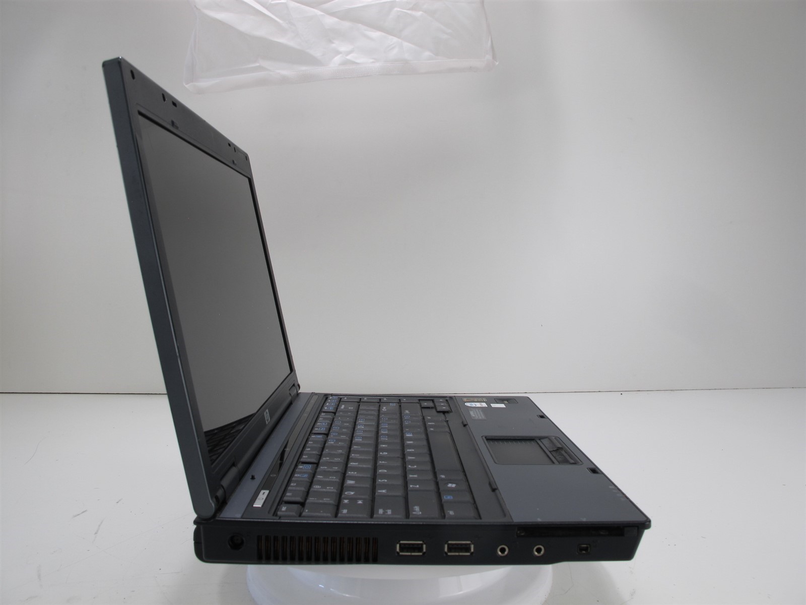 HP Compaq 6510B Laptop Core 2 Duo T7100 1.8GHz No HDD Bad Display