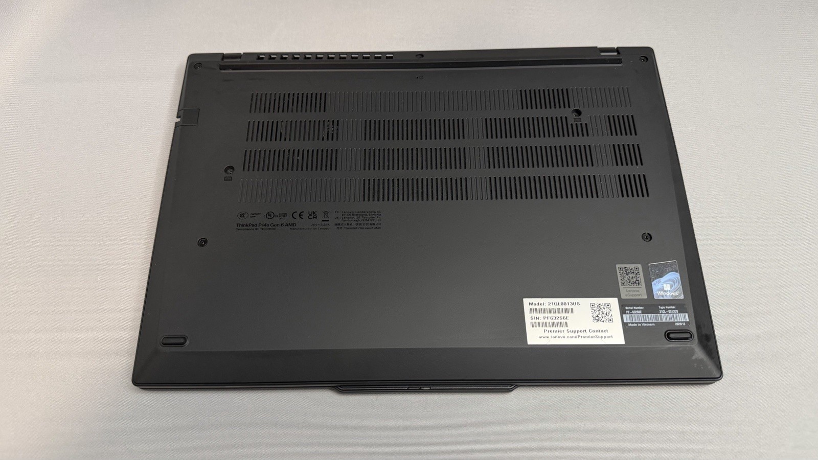 Lenovo ThinkPad P14s Gen 6 Ryzen AI 7 PRO 350 32GB 1TB SSD Onsite Warranty 2027