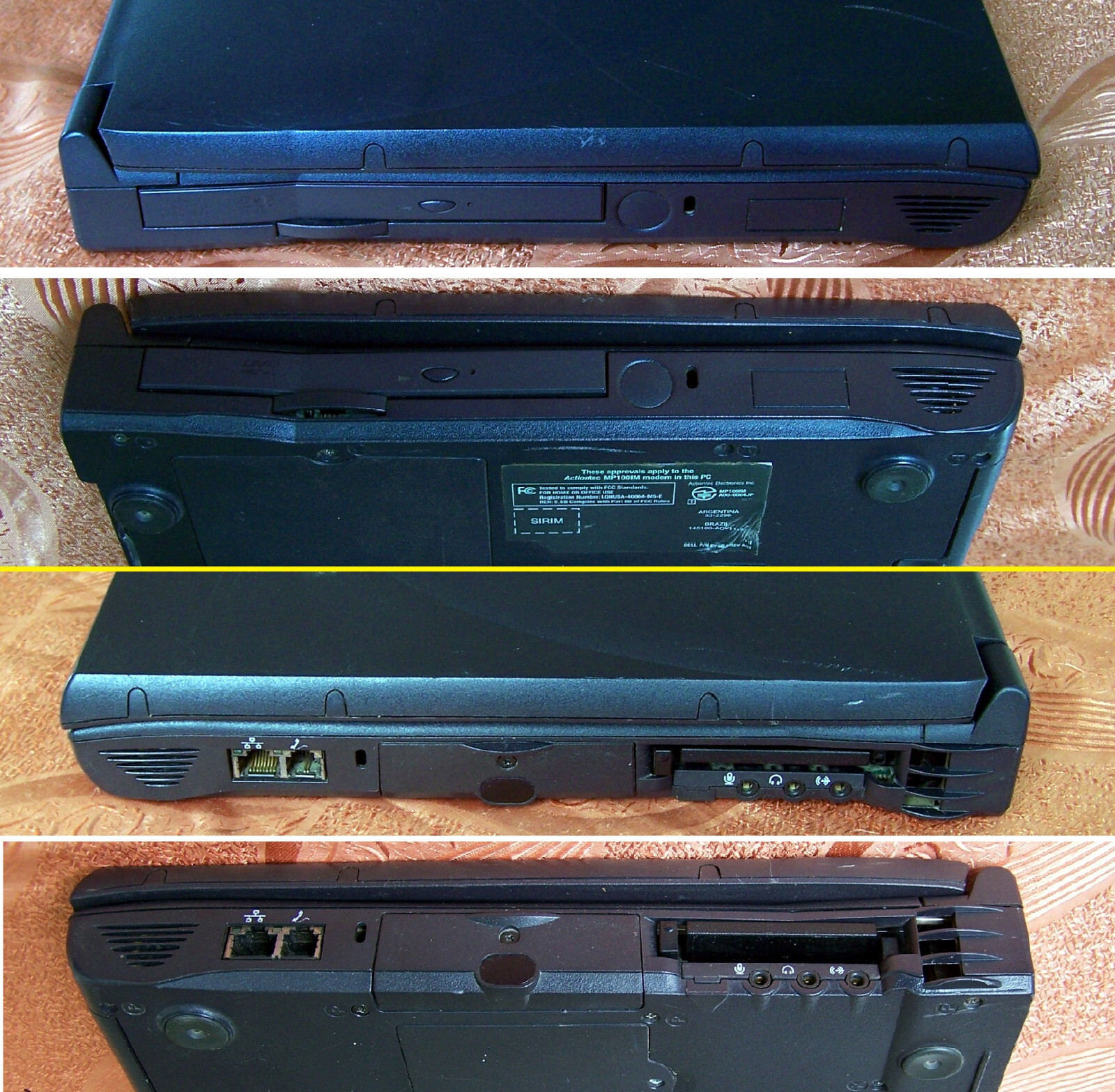 Dell Inspiron 2500 Pentium 3 1GHz 256MB 40GB Floppy Serial Parallel-dos imb cdt-