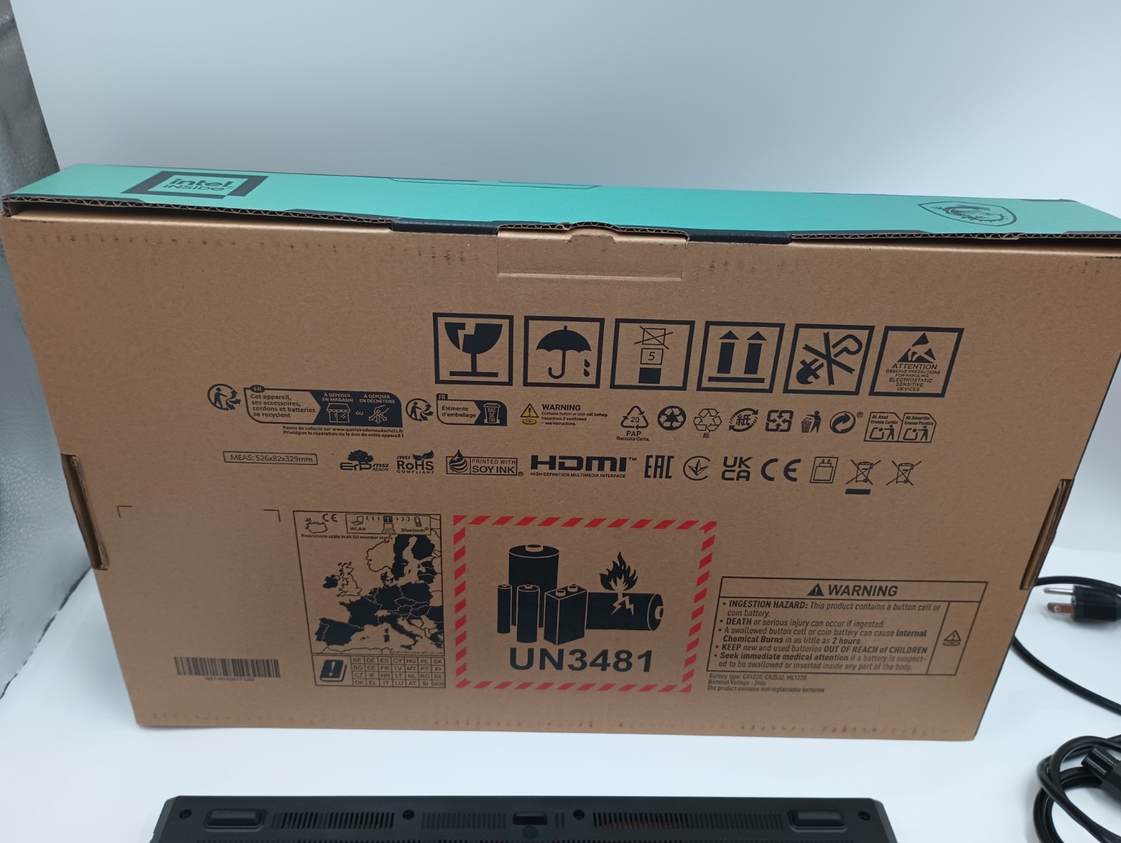 MSI CYBORG 17 17.3″ GEFORCE RTX 5060 16GB LAPTOP GPU INTEL CORE 9 270H 1TB SSD