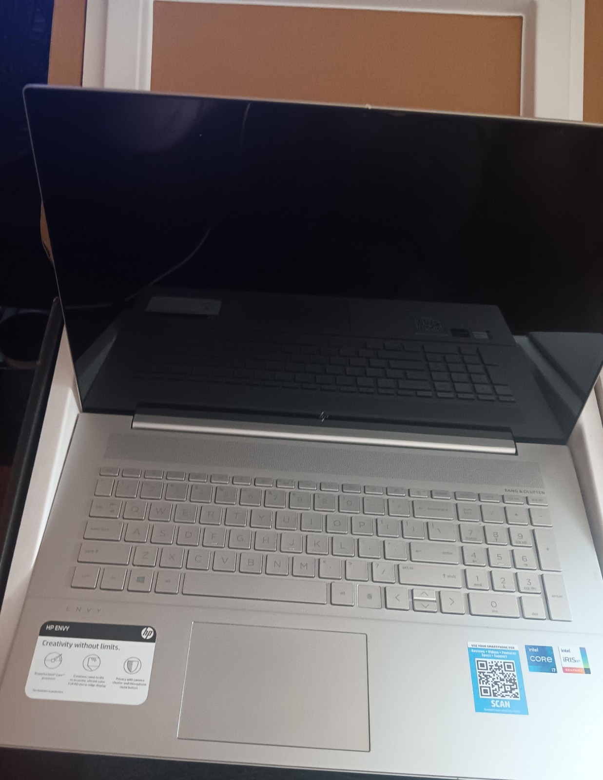 HP ENVY LIKENEW COMPUTER NTEL CORE I7-1165G7 | 1TB CMOS ISSUE