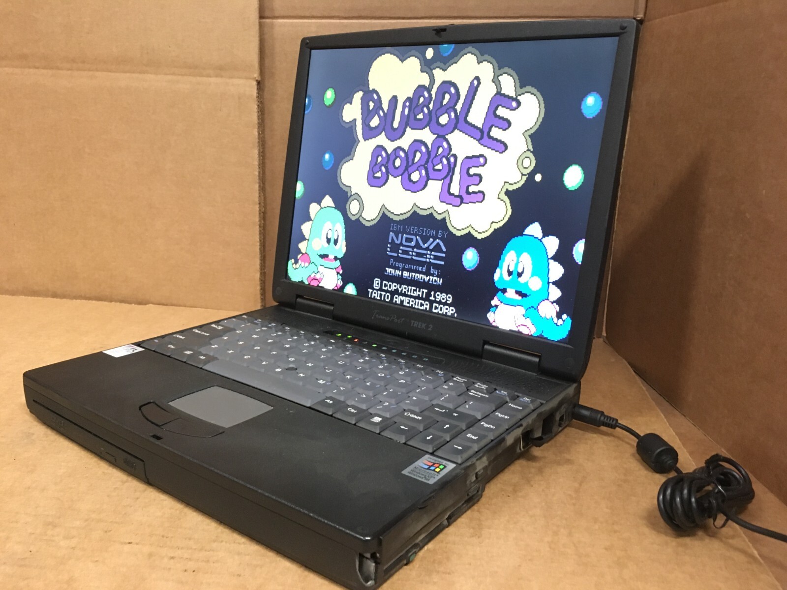 Micron Electronics Laptop Transport Trek 2 AGP 10GB HDD windows 98 ATI RAGE