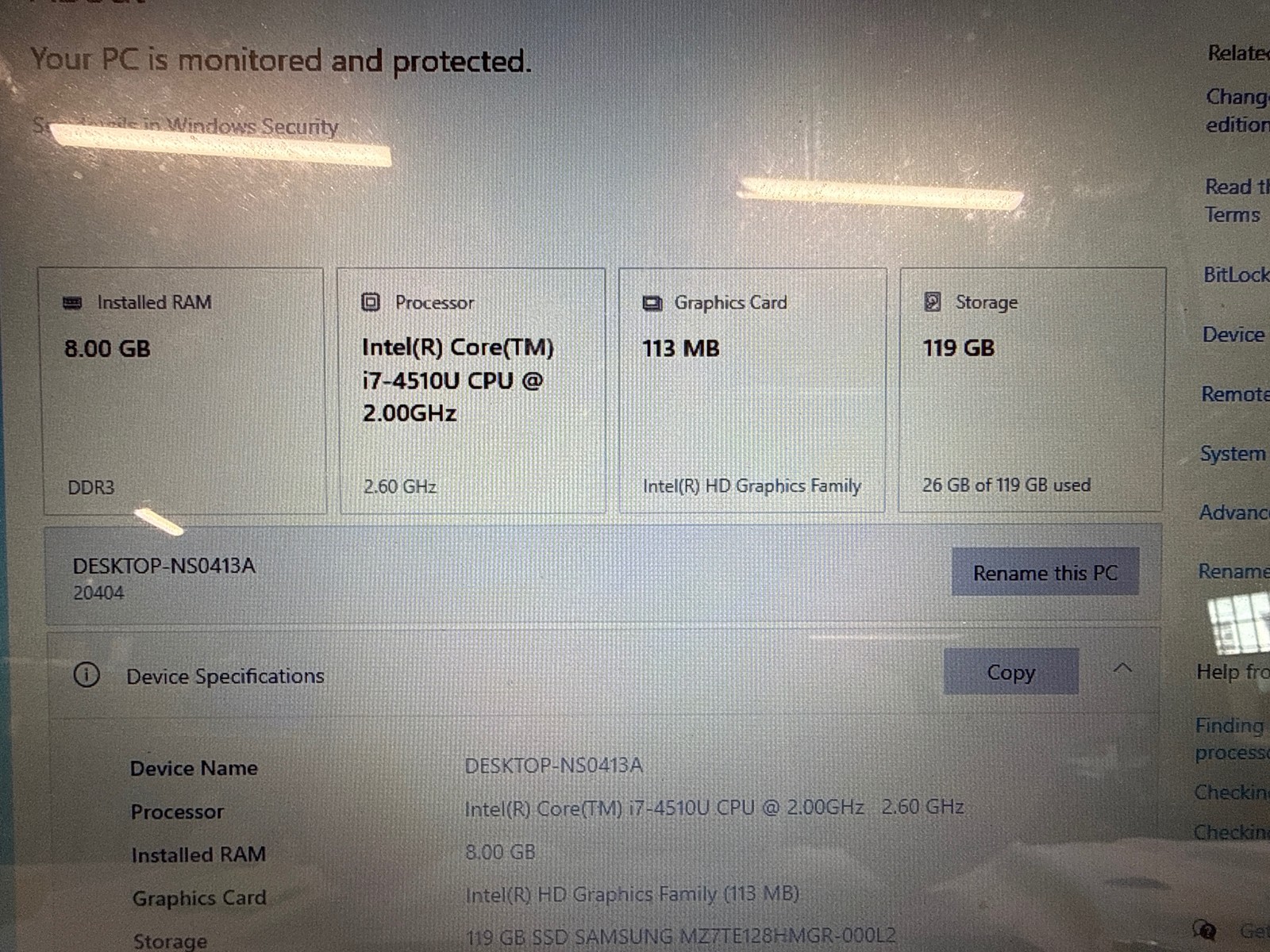 Lenovo Flex 2-14 Touchscreen i7-4510U 8GB 128GB SSD 14″ Laptop