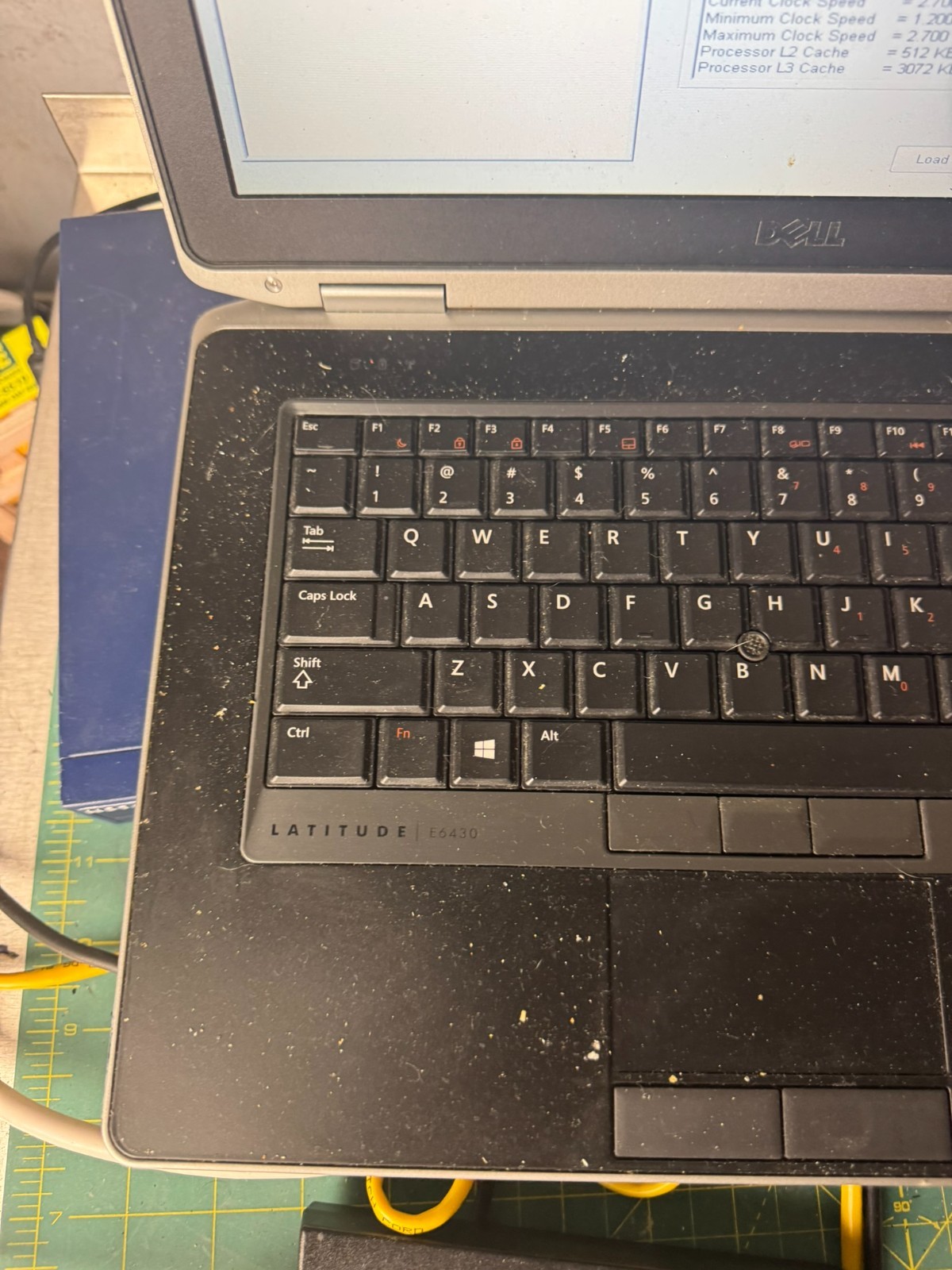 Dell Latitude E6430 14in Intel i5-3230M 8GB RAM No Drive Parts/Repair #5074