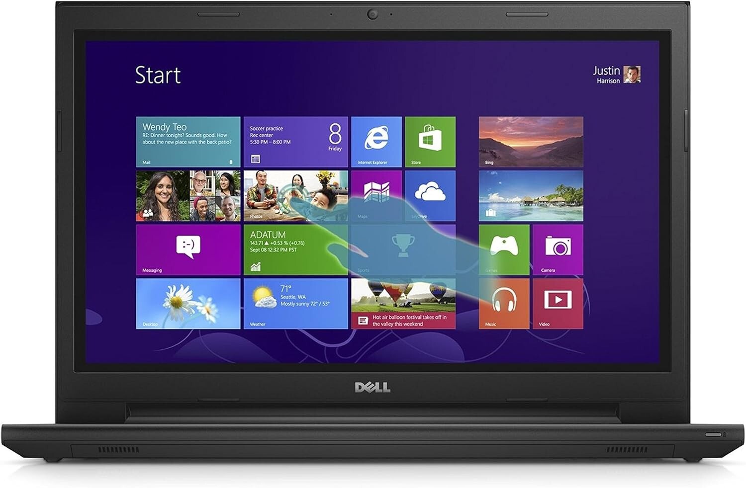 DELL Inspiron I3565-A453BLK-PUS LED LCD Screen 15.6″ 4GB RAM 500 GB Hard Drive