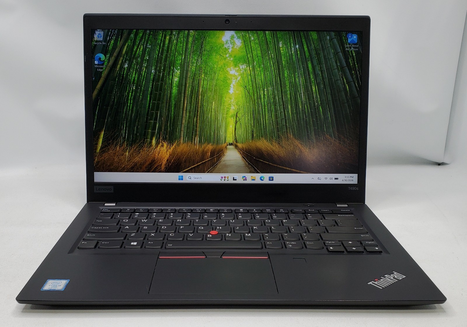 Lenovo ThinkPad T490s Core i5-8365U @ 1.60GHz 8GB RAM 256GB SSD Windows 11 Pro