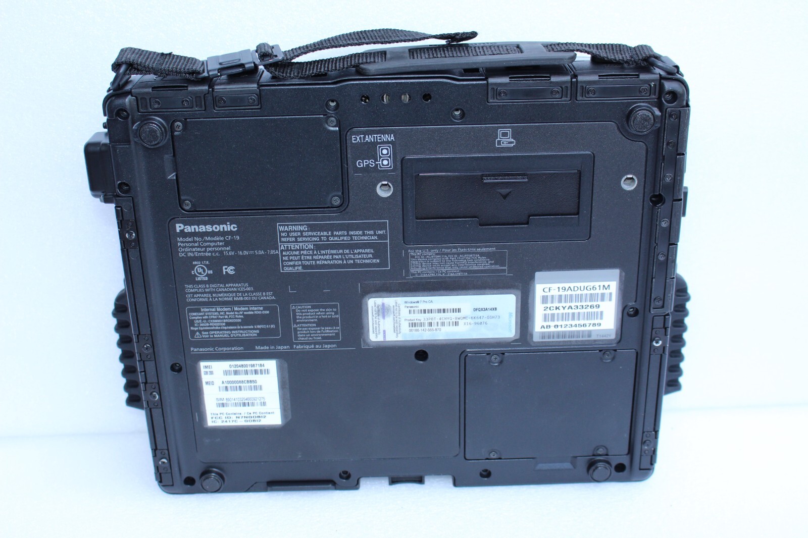 Panasonic TOUGHBOOK CF-19 MK-5 Core i5-2520M 16GB/ 512GB SSD/GPS/ Win7 PRO64/