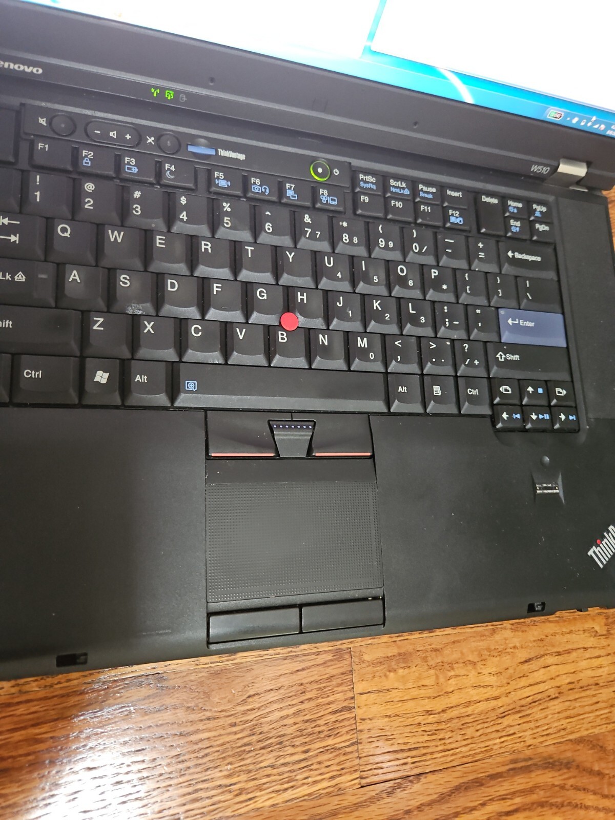 Lenovo ThinkPad W510 i7-720QM 16GB/240GB SSD 1920×1080 screen.Win 7 Ready to Use