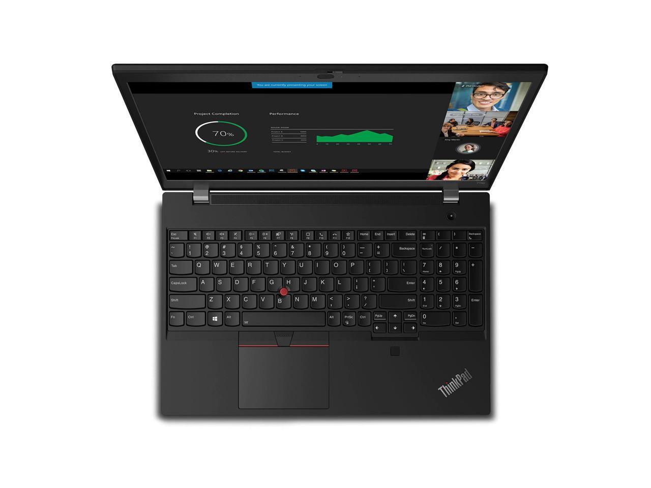 Lenovo ThinkPad T15p Laptop 15.6″ FHD IPS i7-10750H 16GB 1tb ssd W11p 20TNS0AW00