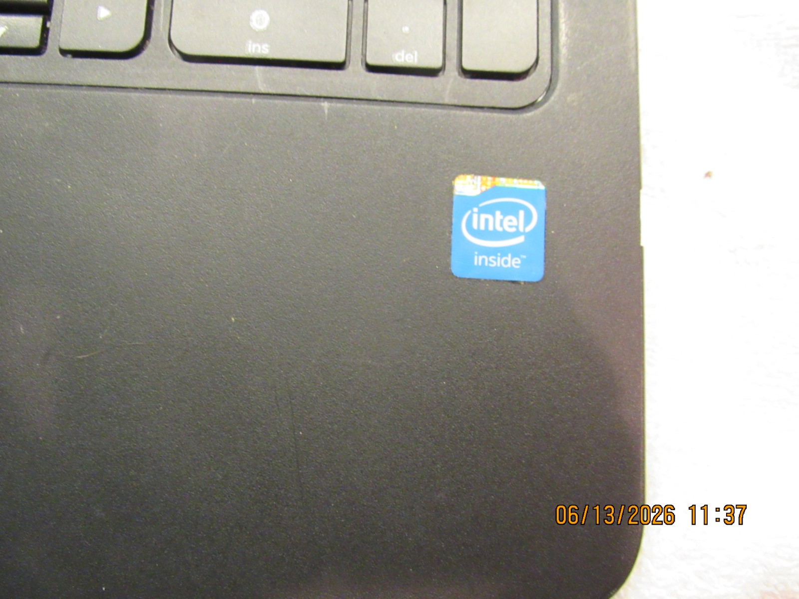 HP computer for parts No OS,No HD, No HD caddy, No charger, 4gb ram GOOD screen