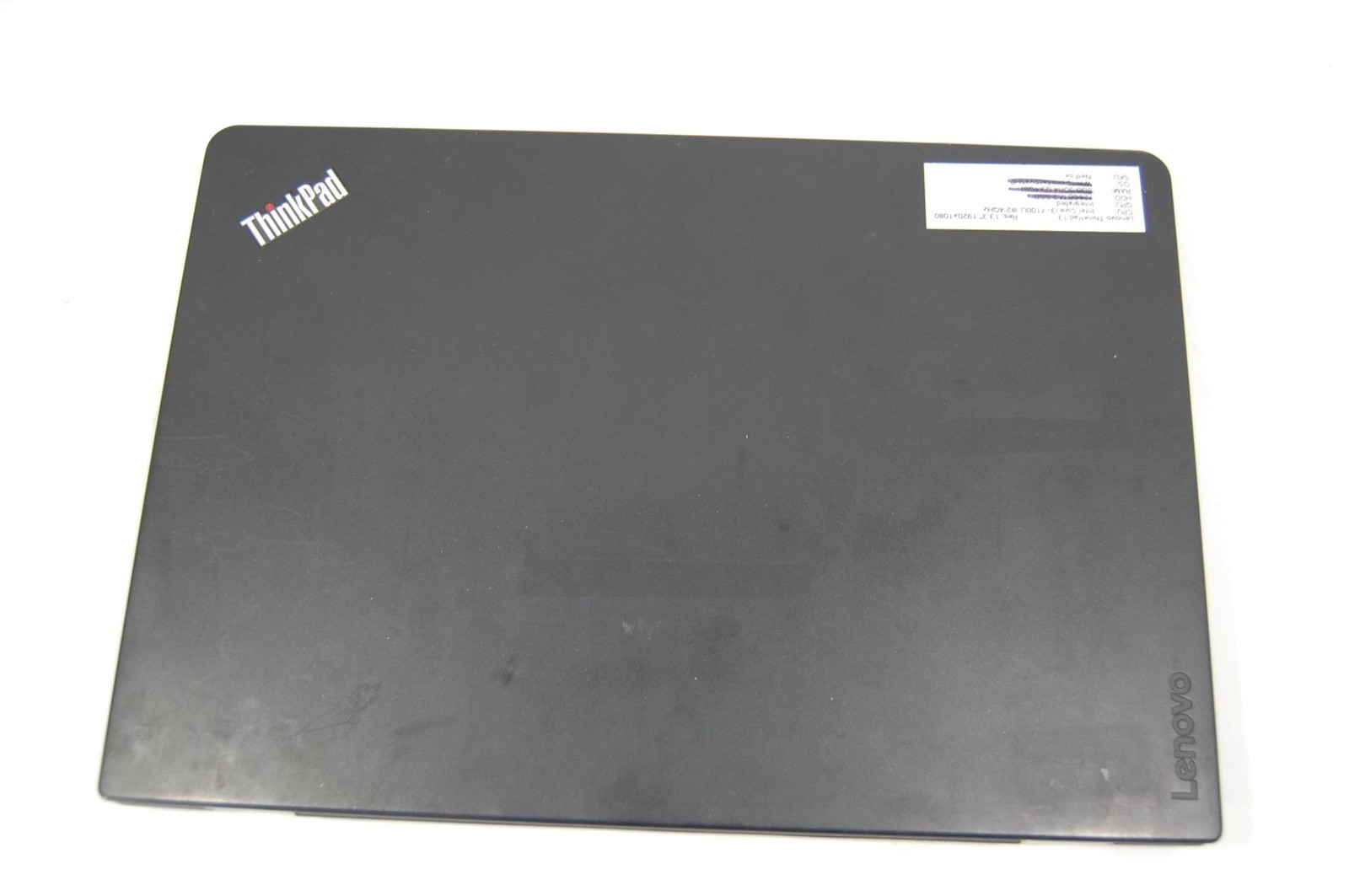 *Read Lenovo ThinkPad 13 Gen 2 20J1 13.3″ i3-7100U @ 2.40GHz (No RAM/HDD/OS)