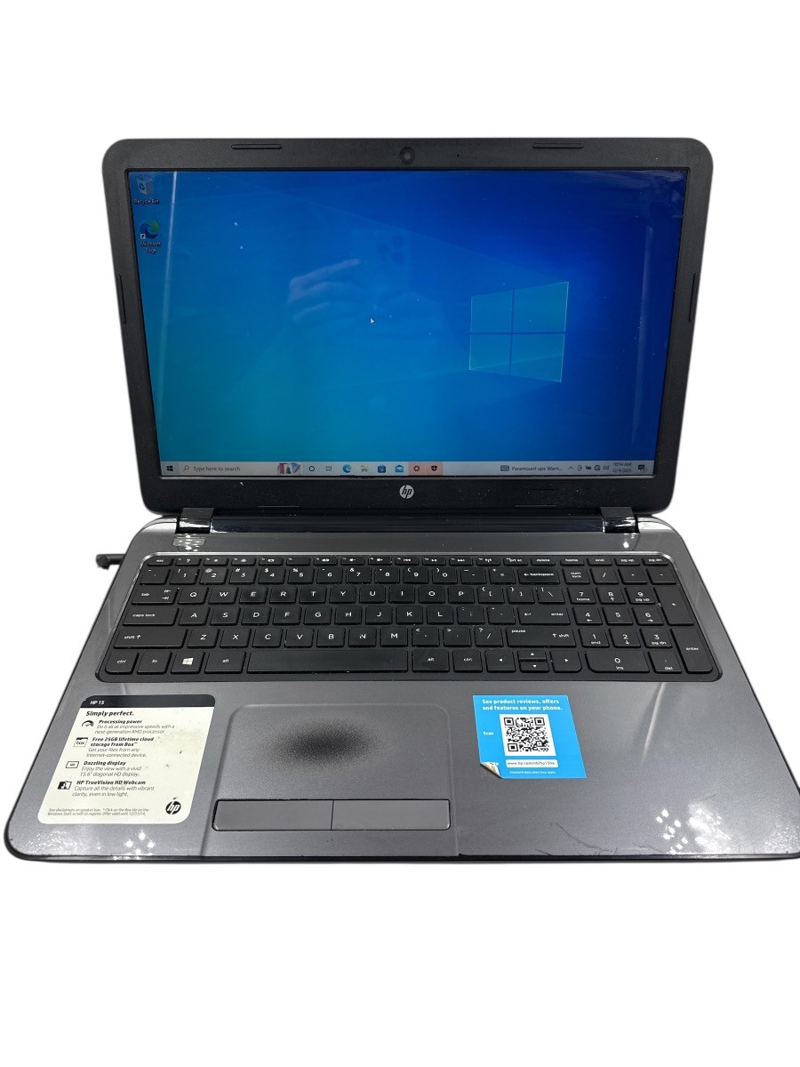HP 15 Laptop 15.6″ Display Windows 10/11 Parts/Repair Bad Battery (MI1074472)
