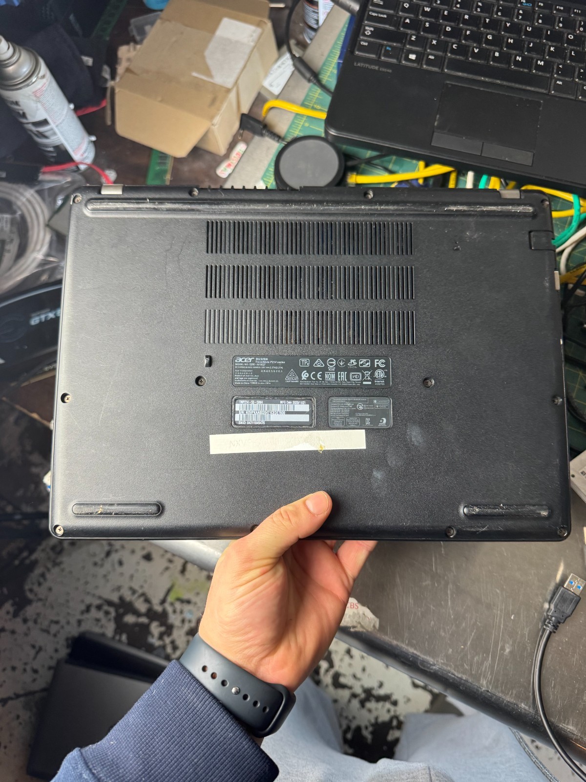 ACER TRAVELMATE P214 Core i5, 8GB RAM, 512GB NVME Laptop for Parts #4351