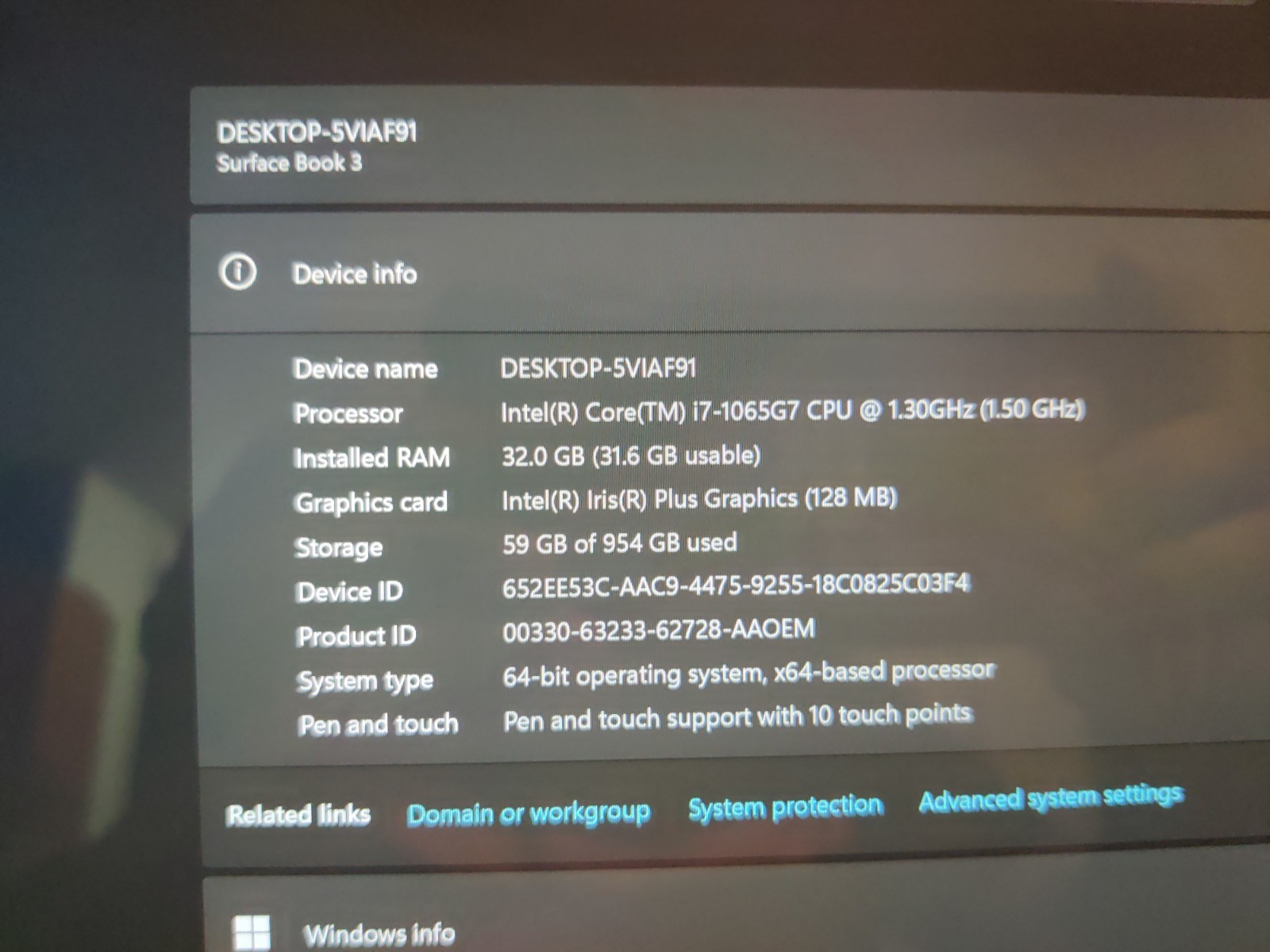 Microsoft Surface Book 3 15″ i7|32|1TB Tablet Only Cycle # 9