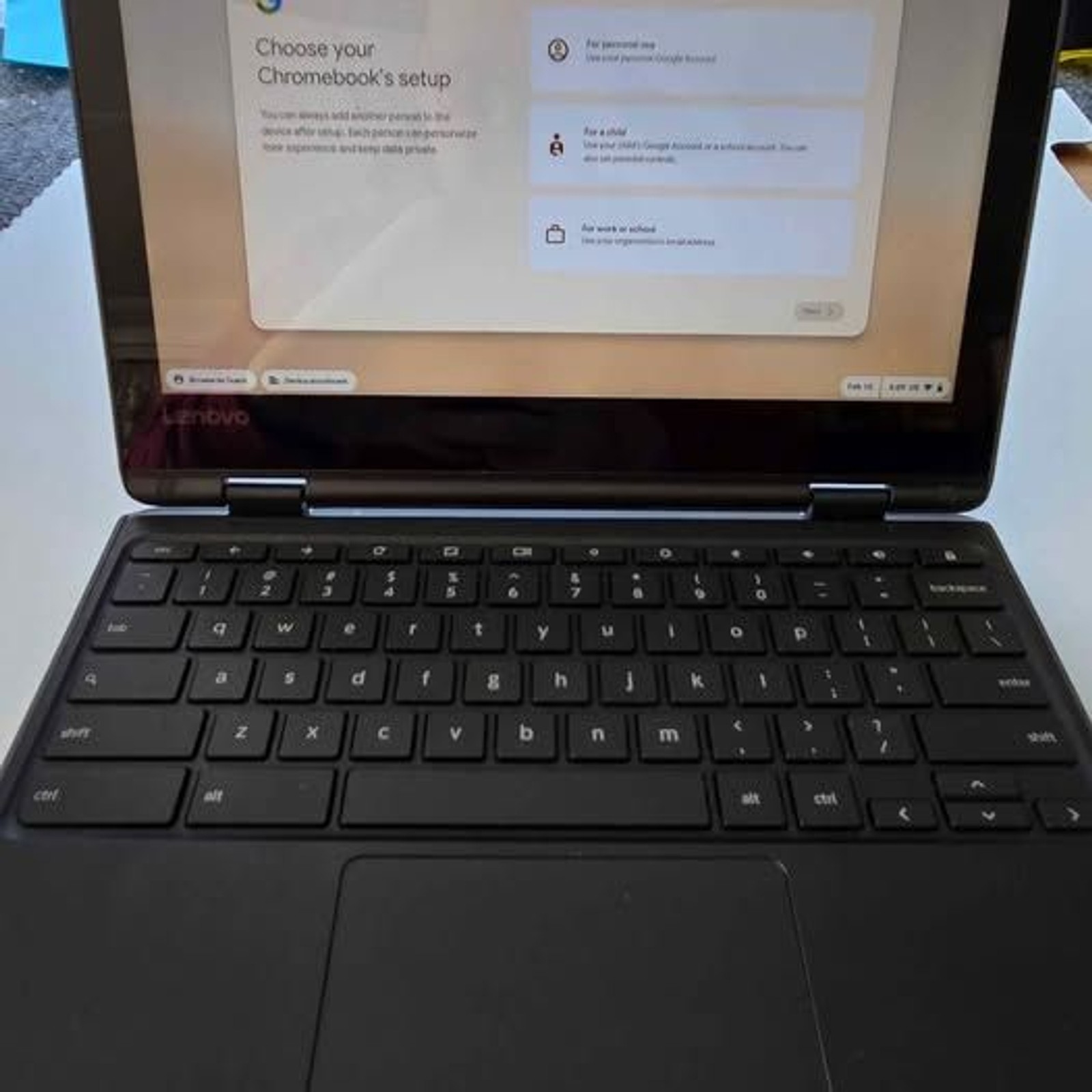 Lenovo 300e 2-in-1 Chromebook | Touchscreen Laptop | Student/Travel | Great Cond