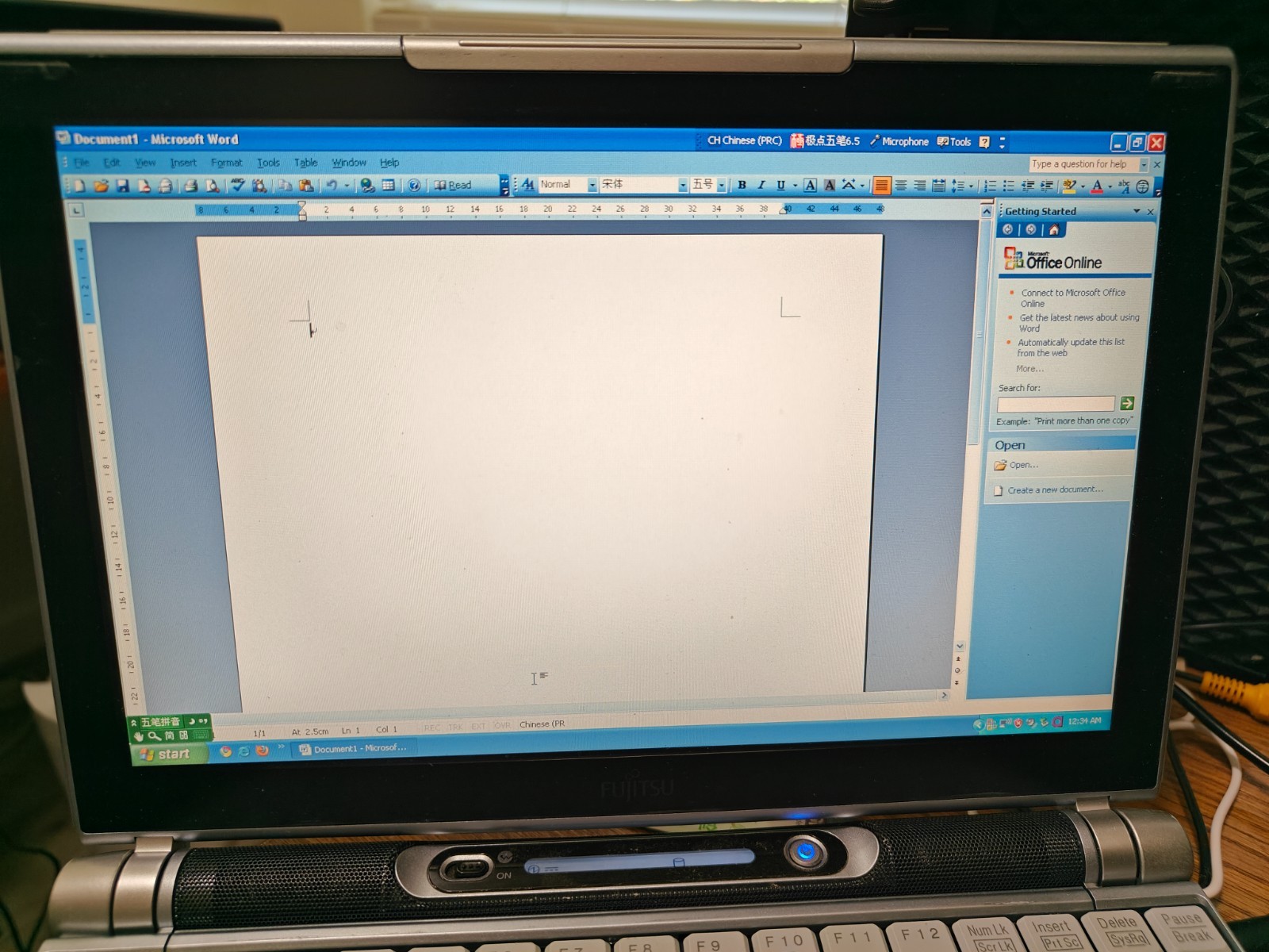 fujitsu lifebook P5010D