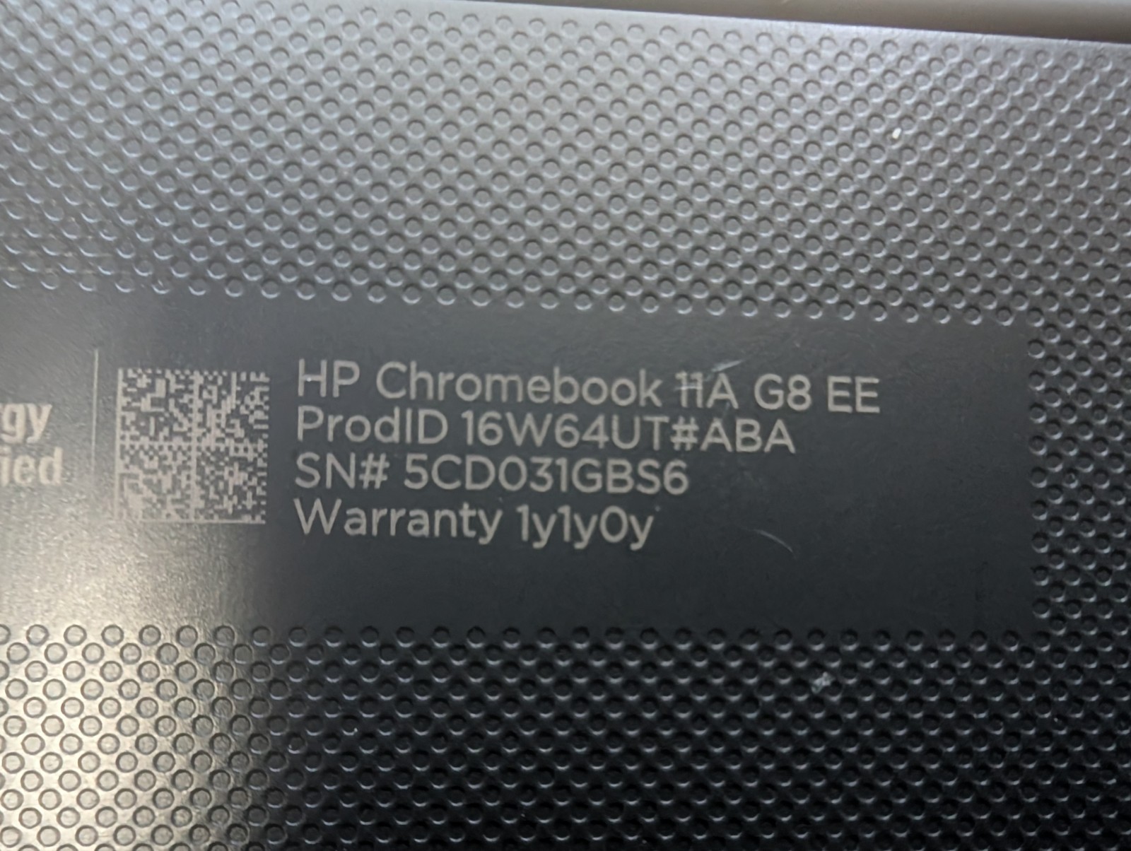HP Chromebook 11A G8 11.6″ Laptop AMD A4 4GB RAM 32GB eMMC ChromeOS WiFi Webcam