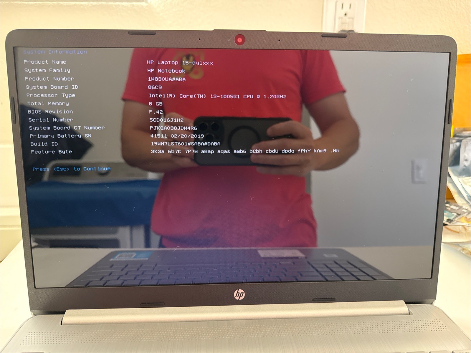 HP 15-dy1024wm 15.6″ HD Intel Core i3-1005G1 8GB RAM 512GB SSD Windows 11 Home